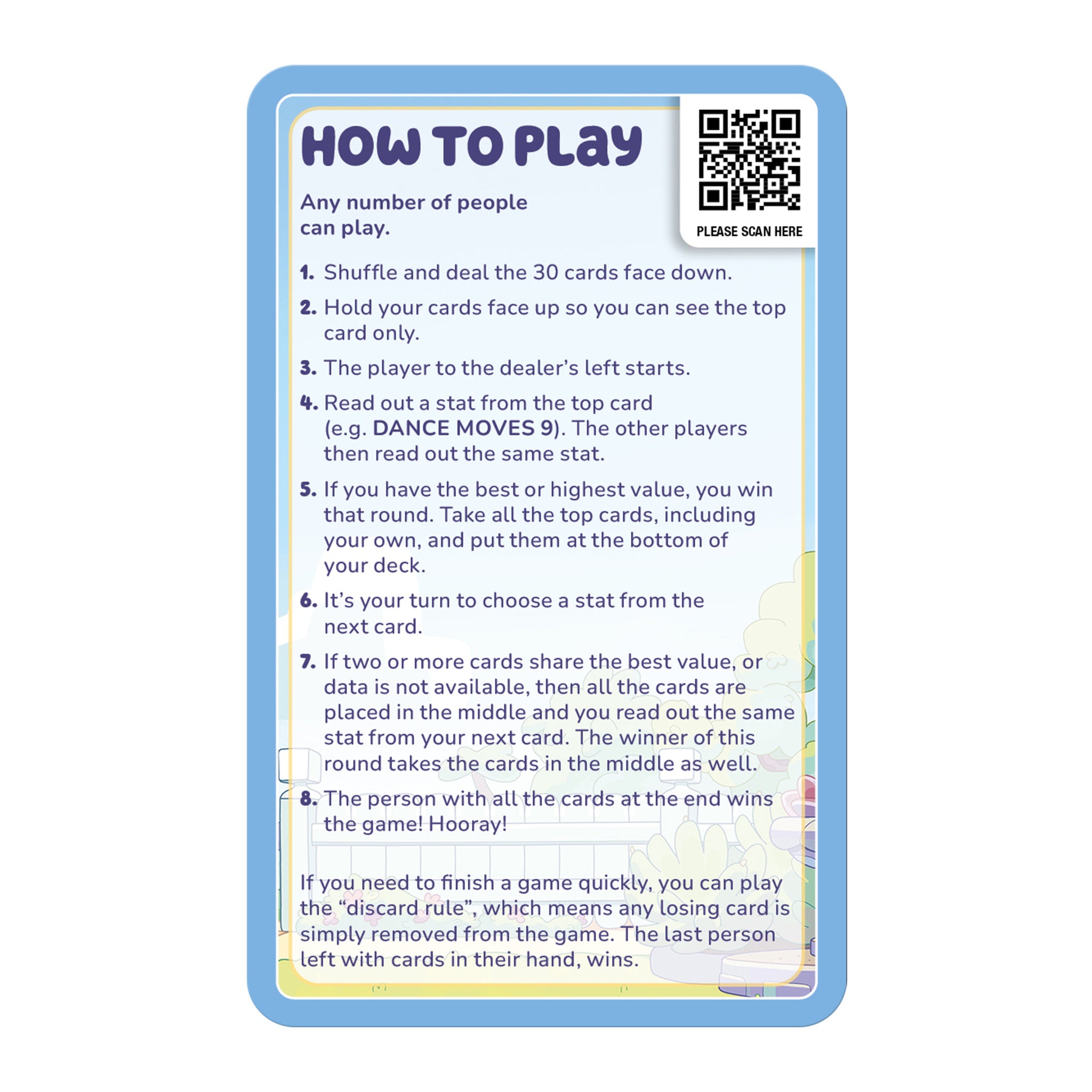 Top Trumps Bluey Card Game