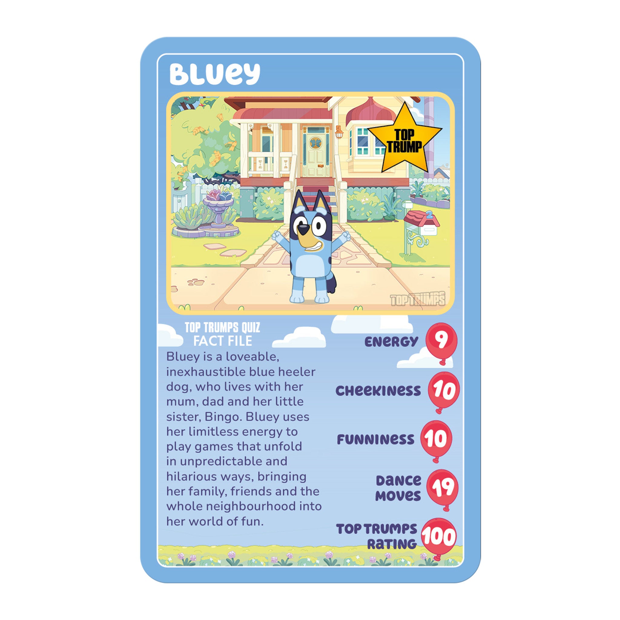 Top Trumps Bluey Card Game