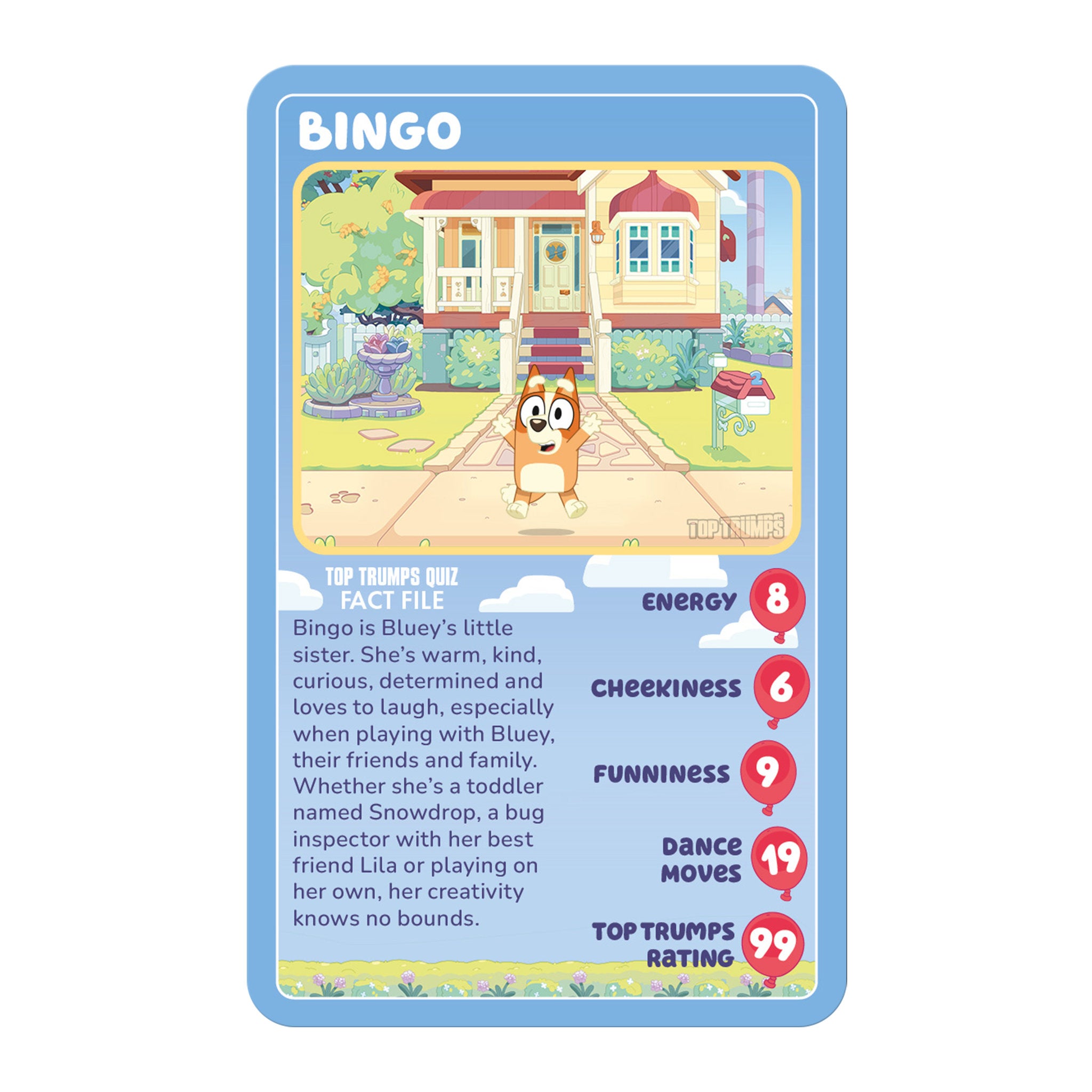 Top Trumps Bluey Card Game
