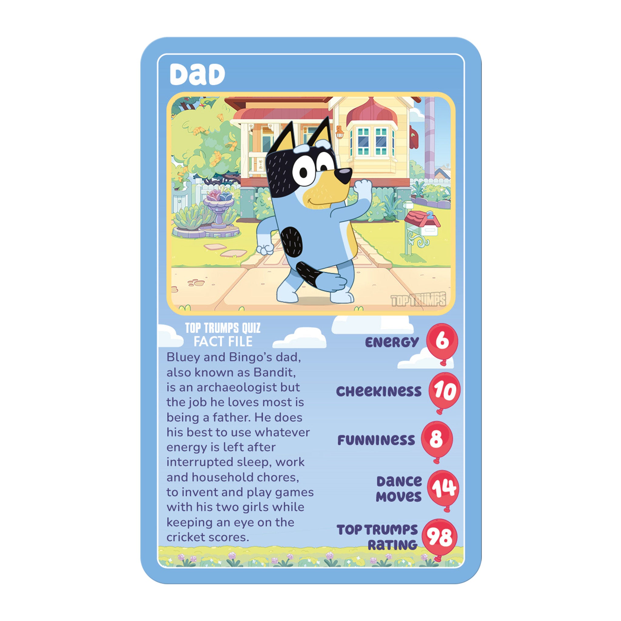 Top Trumps Bluey Card Game