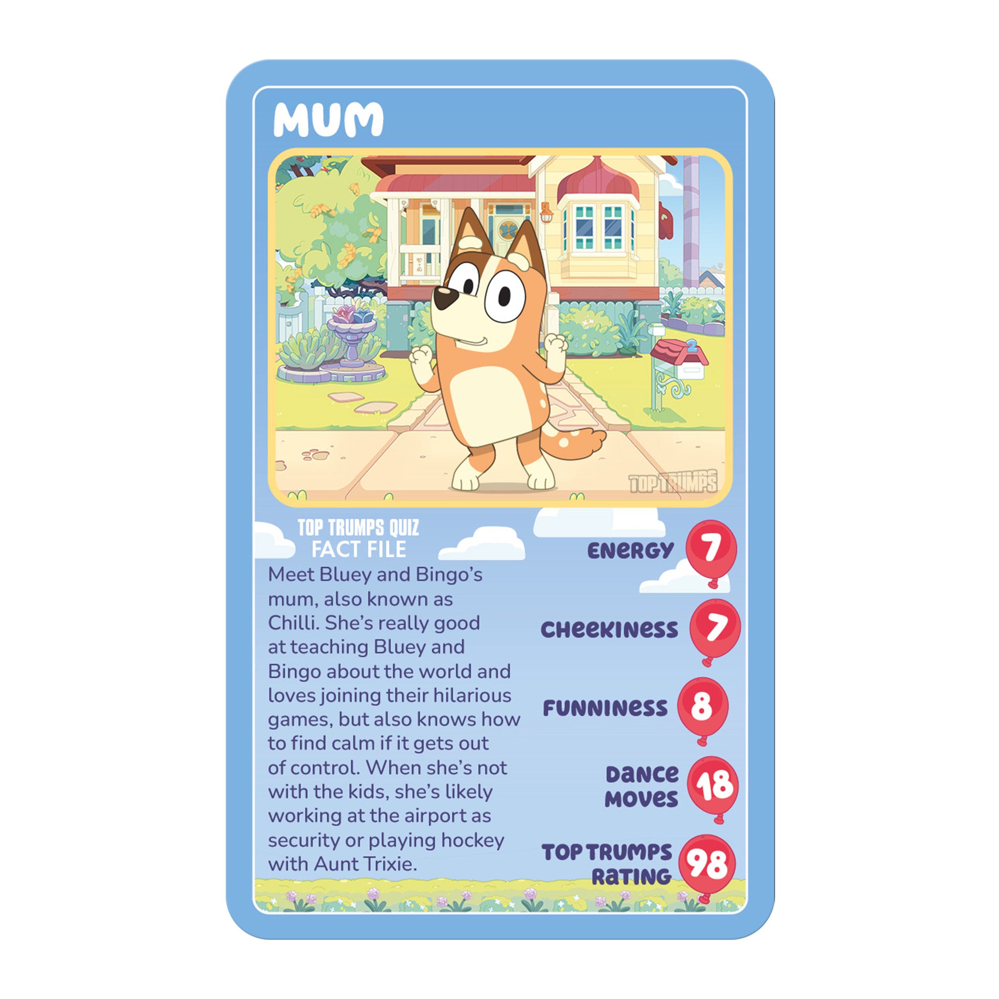 Top Trumps Bluey Card Game