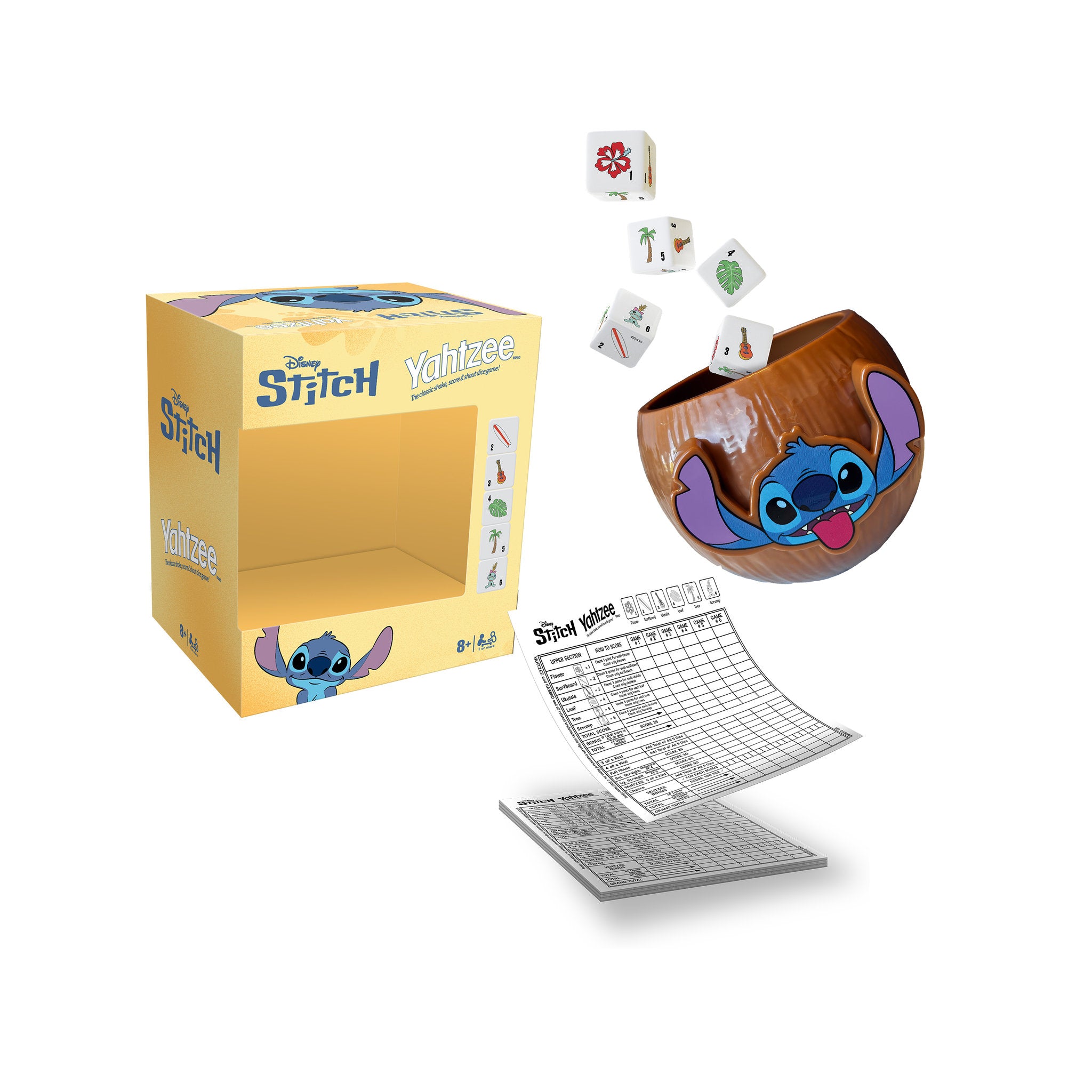 Yahtzee Disney Stitch Game