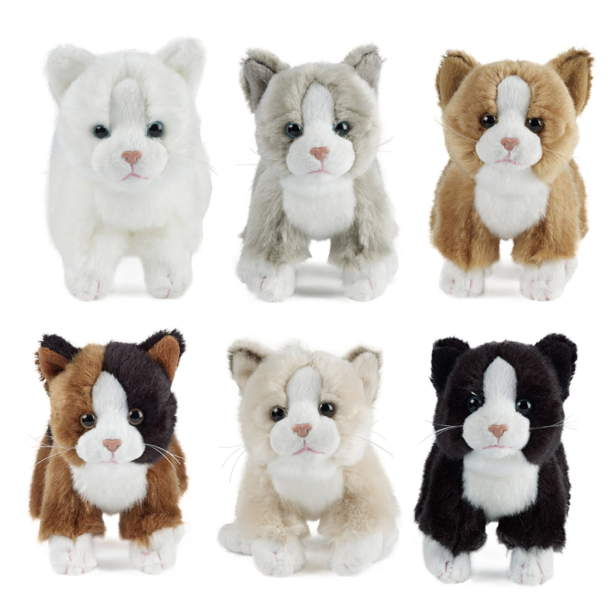 Living Nature 5 Inch Plush Cat Assorted Styles