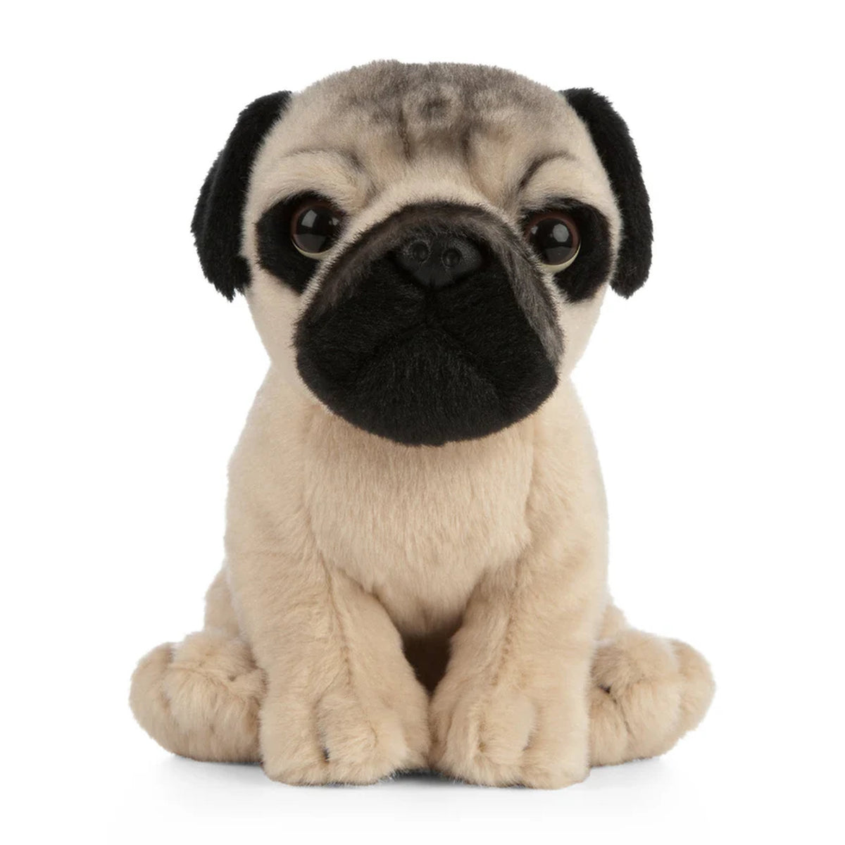 Living Nature 7 Inch Plush Pug Puppy