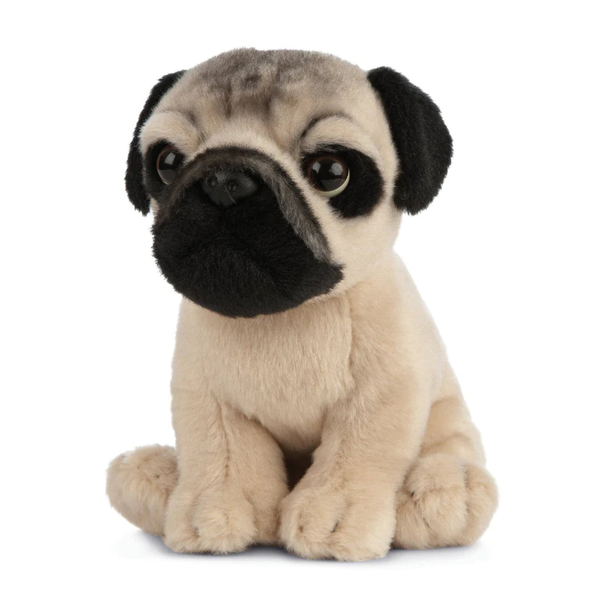 Living Nature 7 Inch Plush Pug Puppy