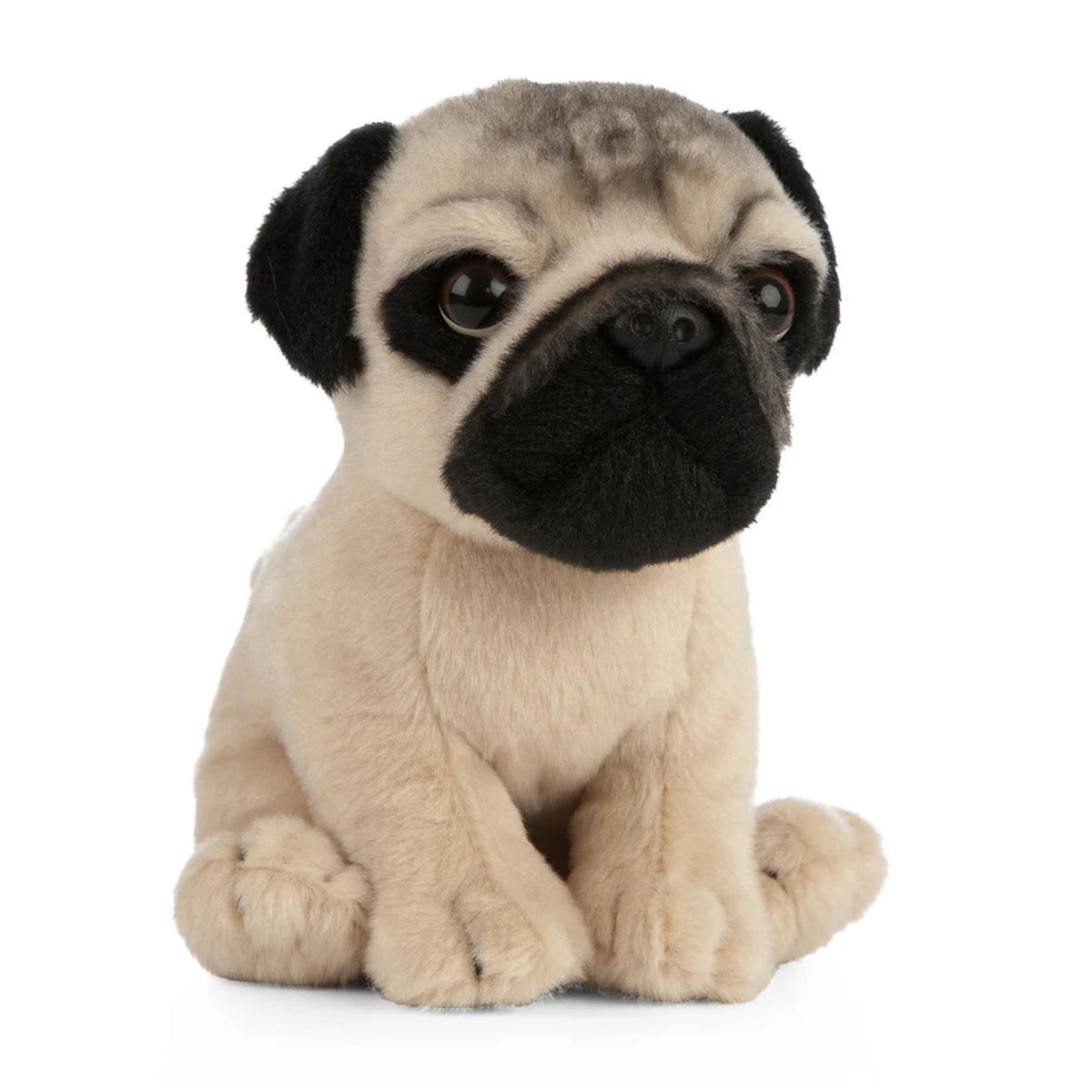 Living Nature 7 Inch Plush Pug Puppy