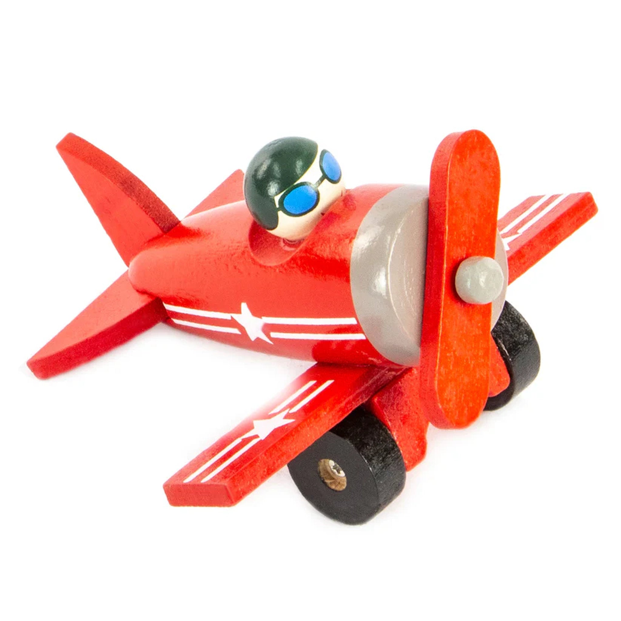 Wooden Stunt Plane Assorted Styles