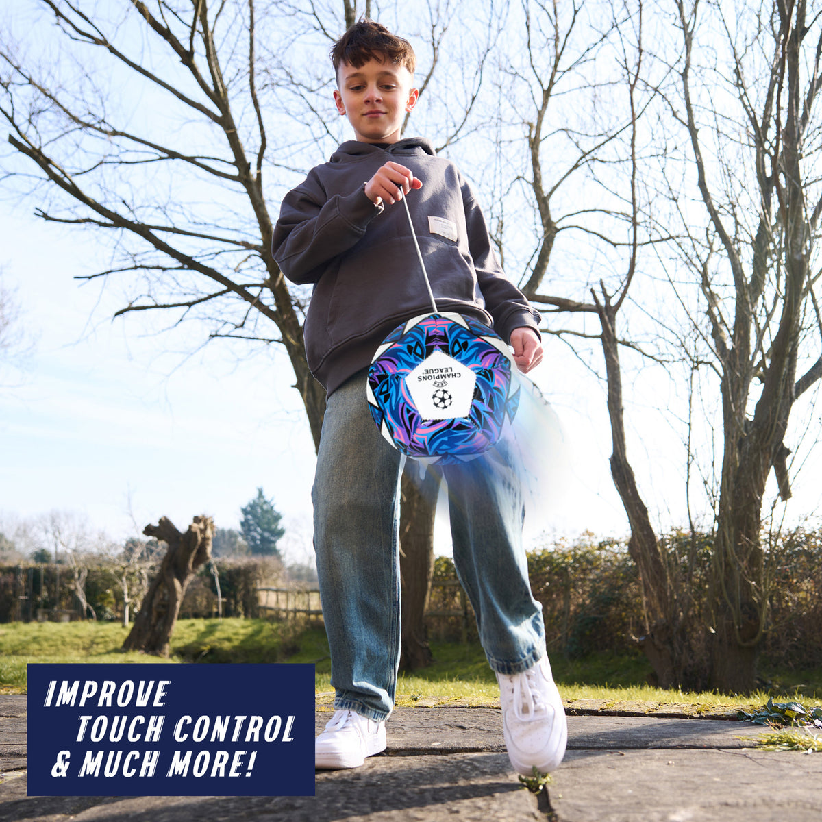 Hy-Pro UEFA Champions League Size 3 Ball Skills Trainer