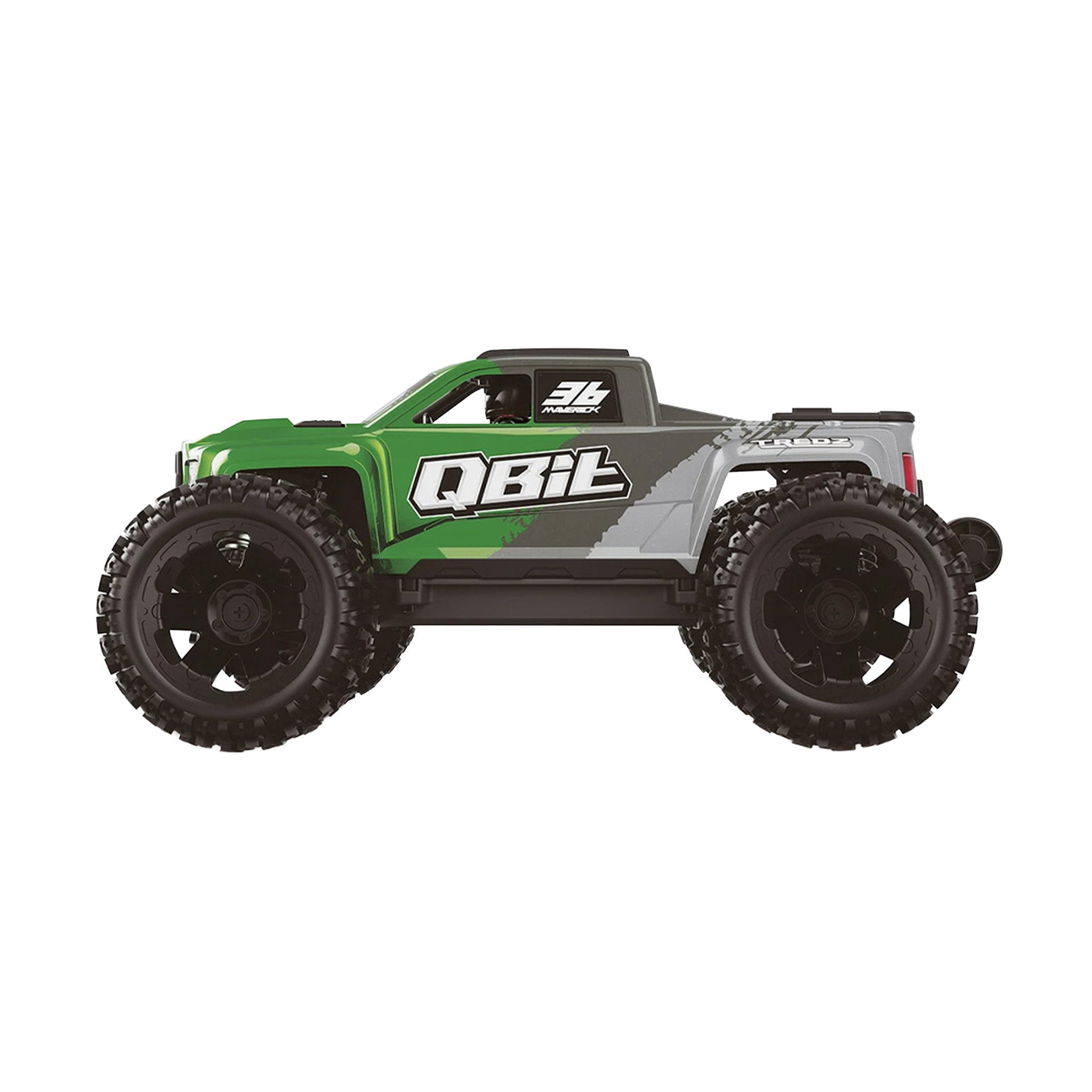 Maverick Remote Control QBIT 1:16 Monster Truck - Green