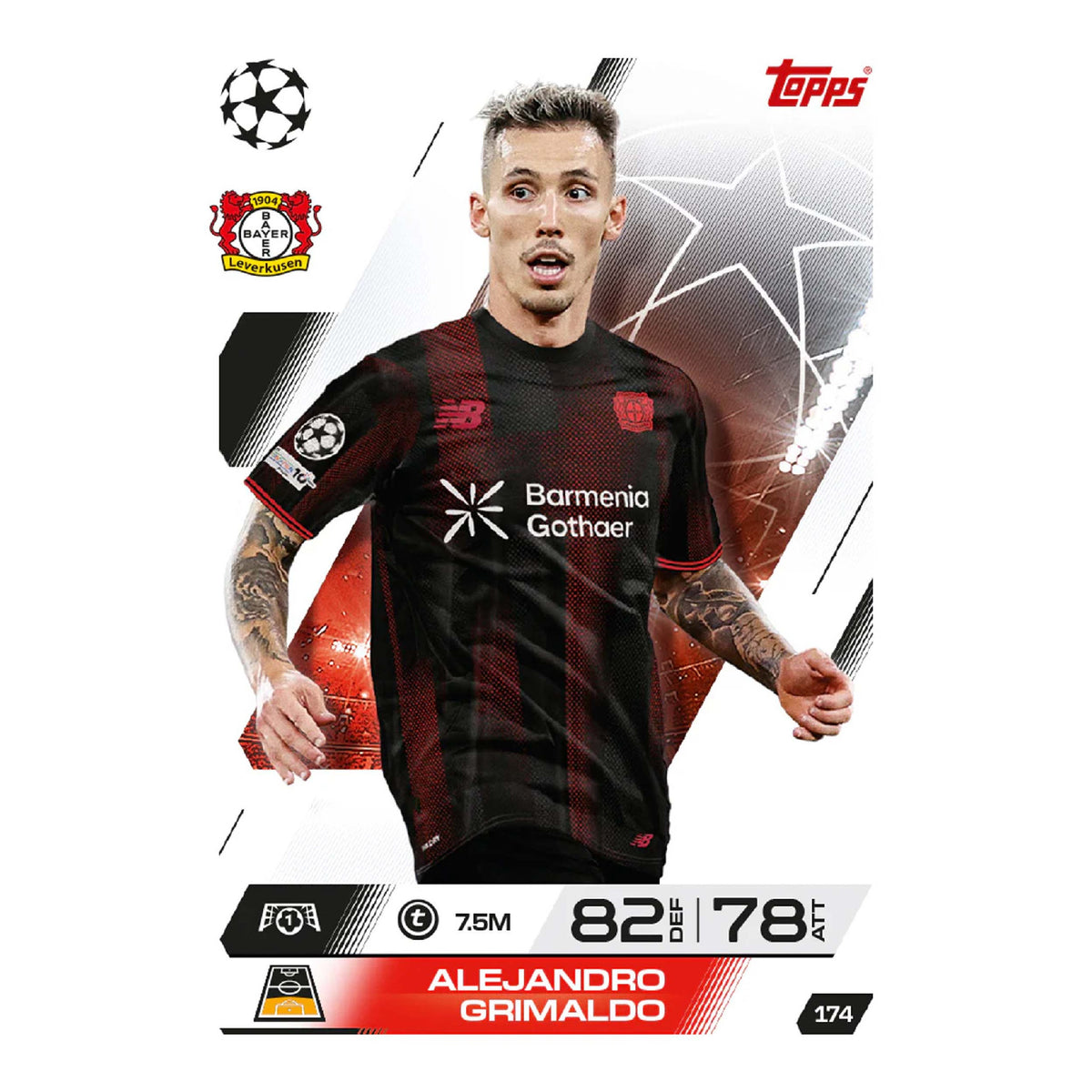 Topps Match Attax UEFA 2025/2026 Worldies Mini Tin Assorted Styles