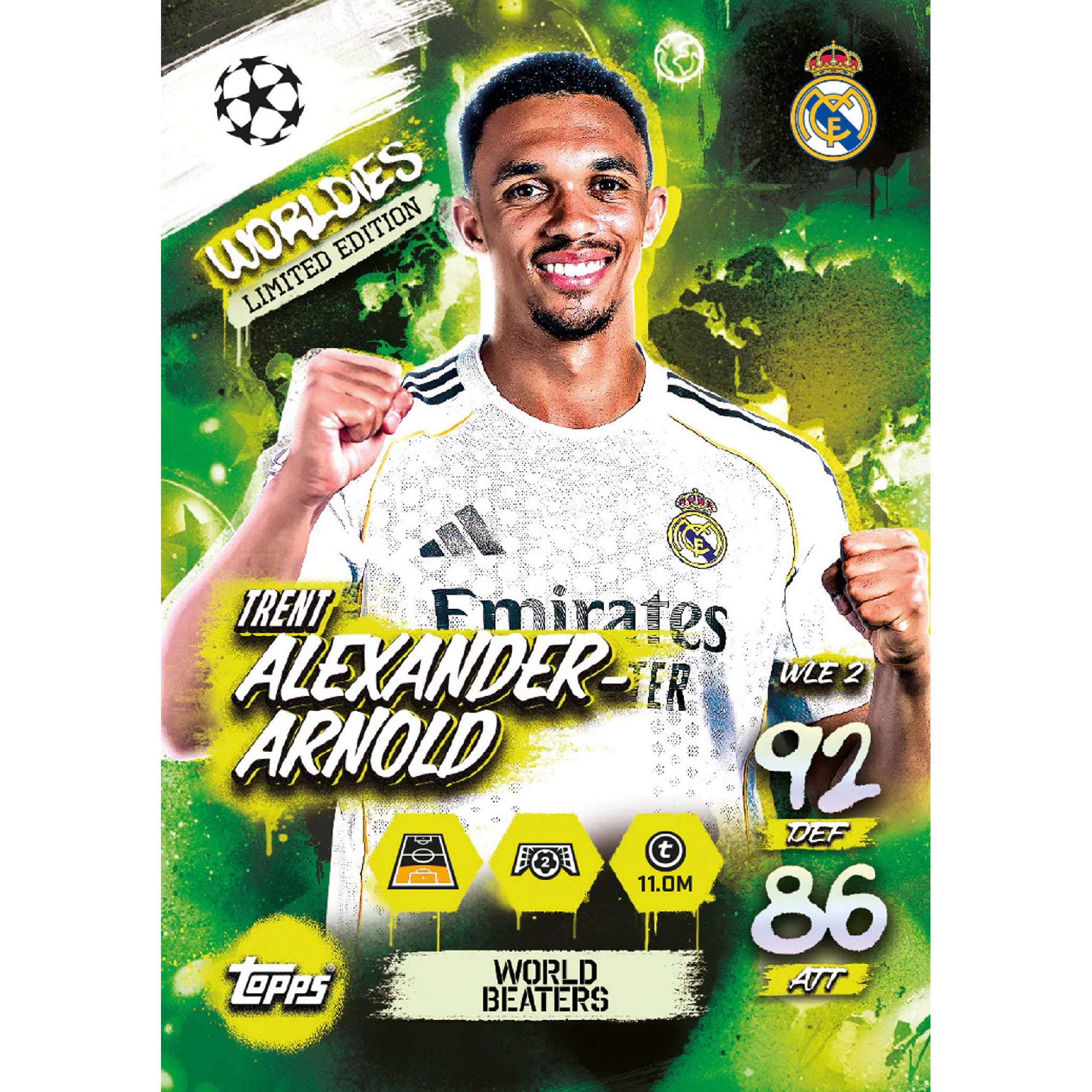 Topps Match Attax UEFA 2025/2026 Worldies Mini Tin Assorted Styles