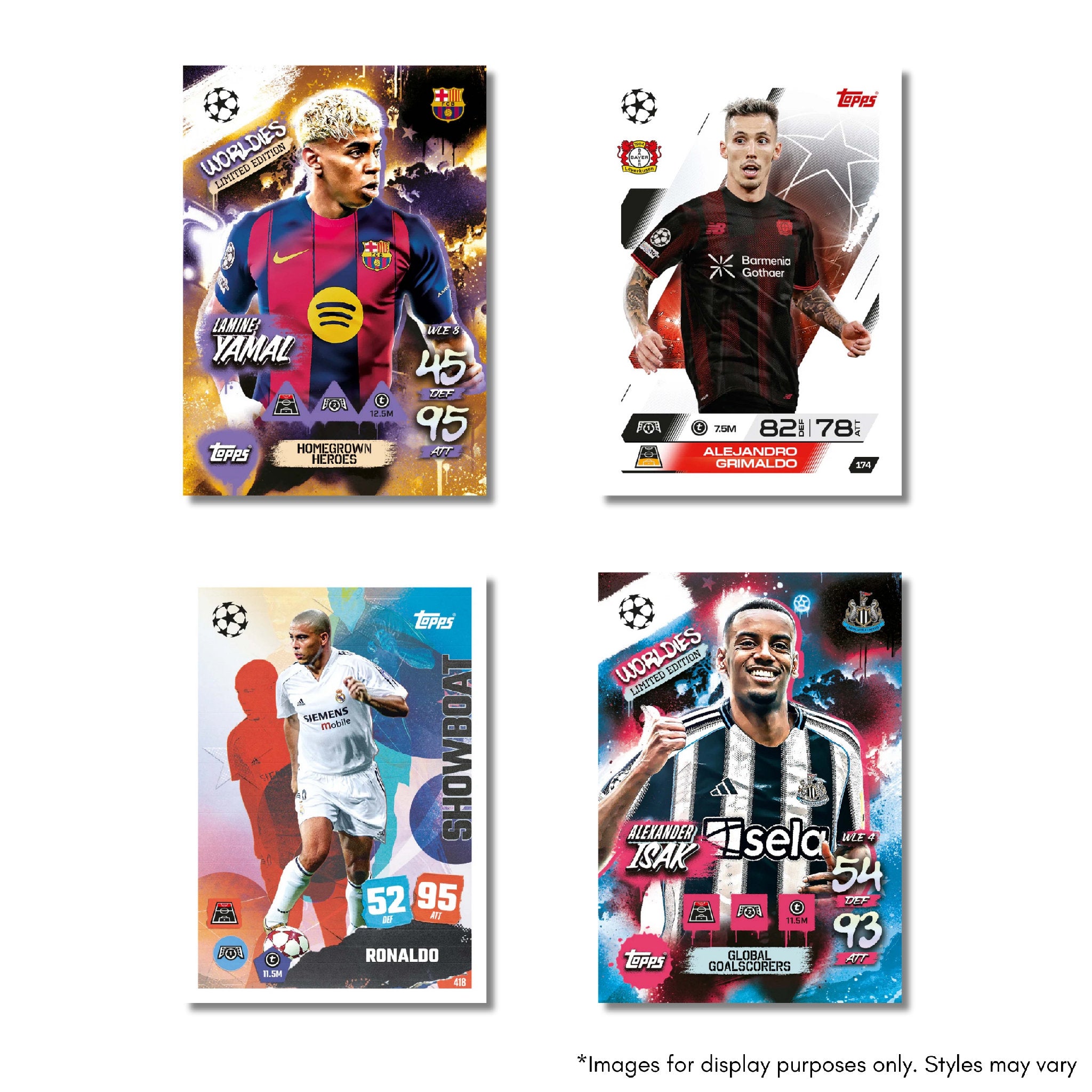 Topps Match Attax UEFA 2025/2026 Worldies Mini Tin Assorted Styles