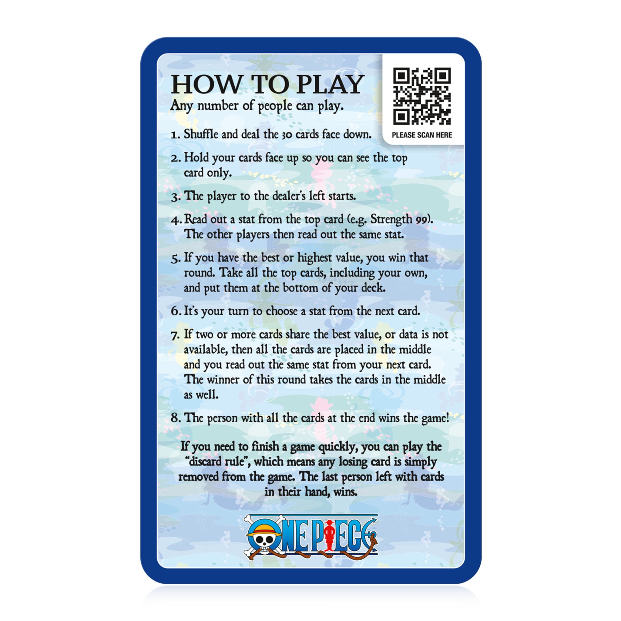 Top Trumps Card Game - One Piece