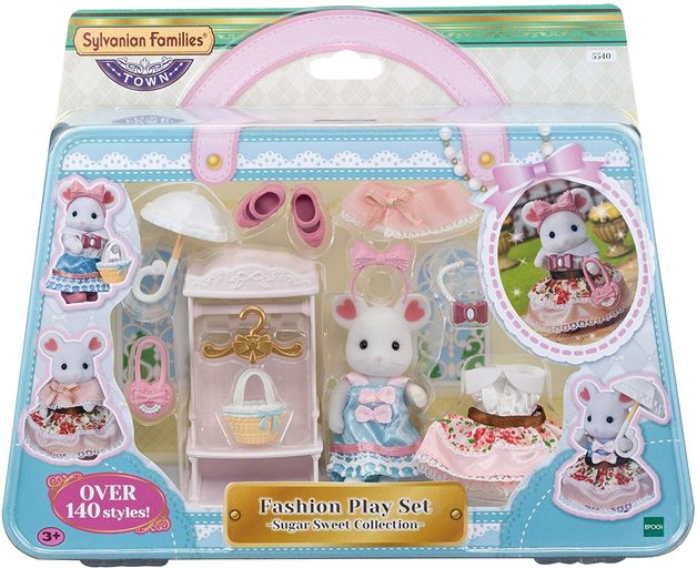 Sylvanian Families Town Fashion Accessories Play Set Sugar Sweet Collection