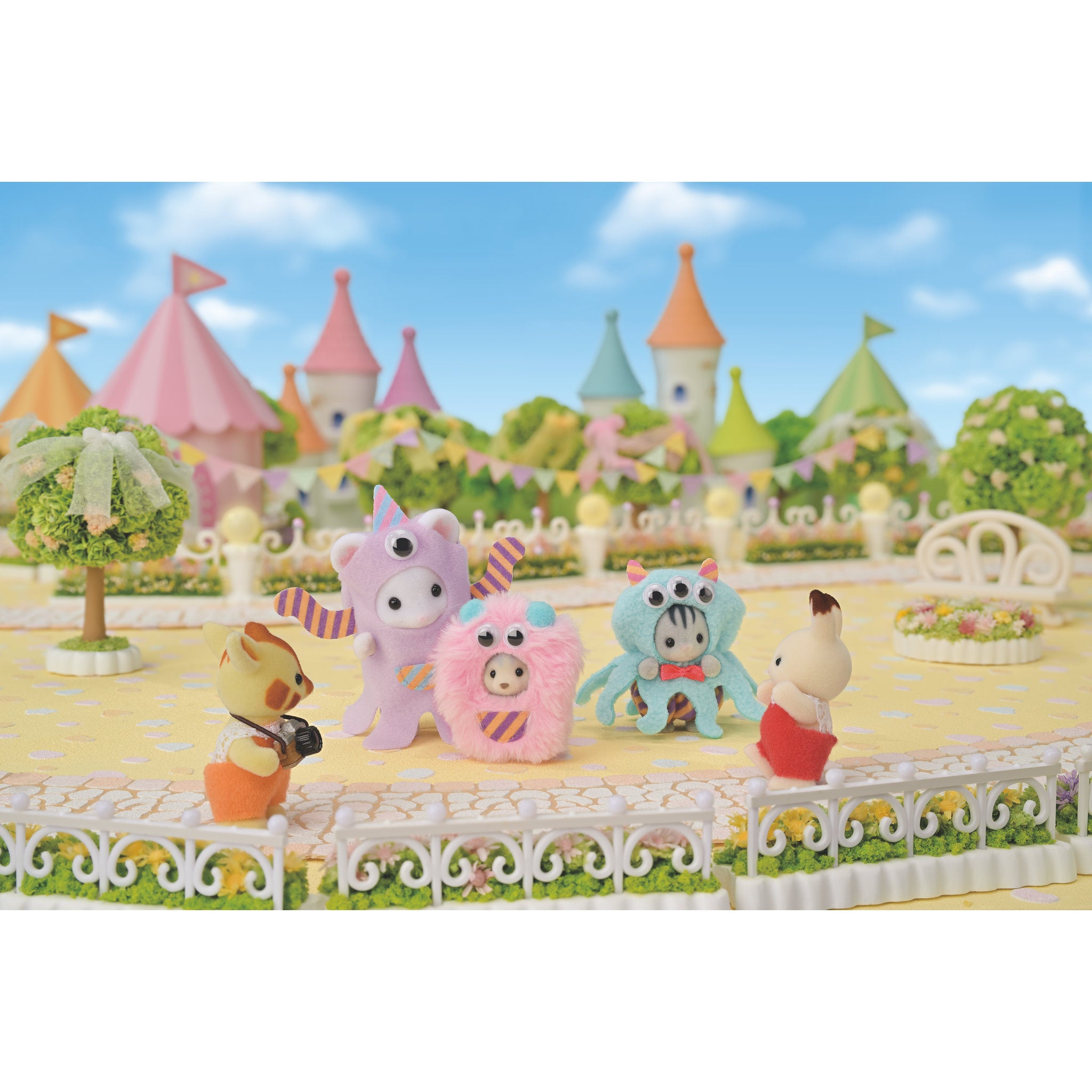 Sylvanian Families Funny Monster Trio