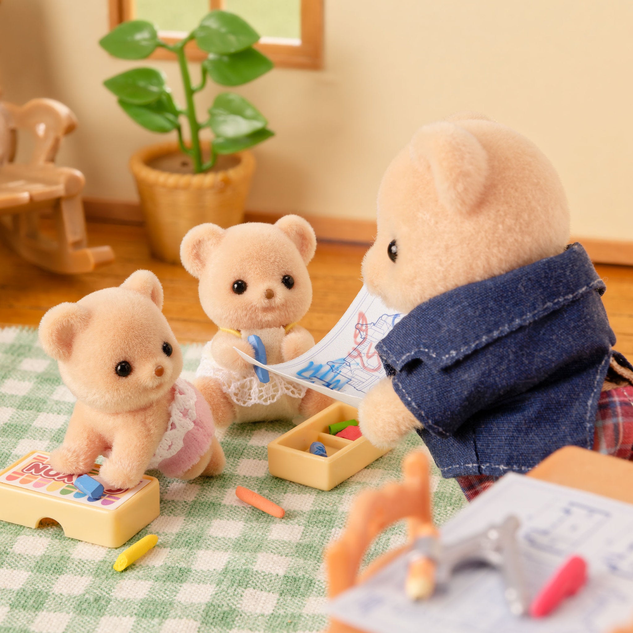 Sylvanian Families Biscuit Bears Twins