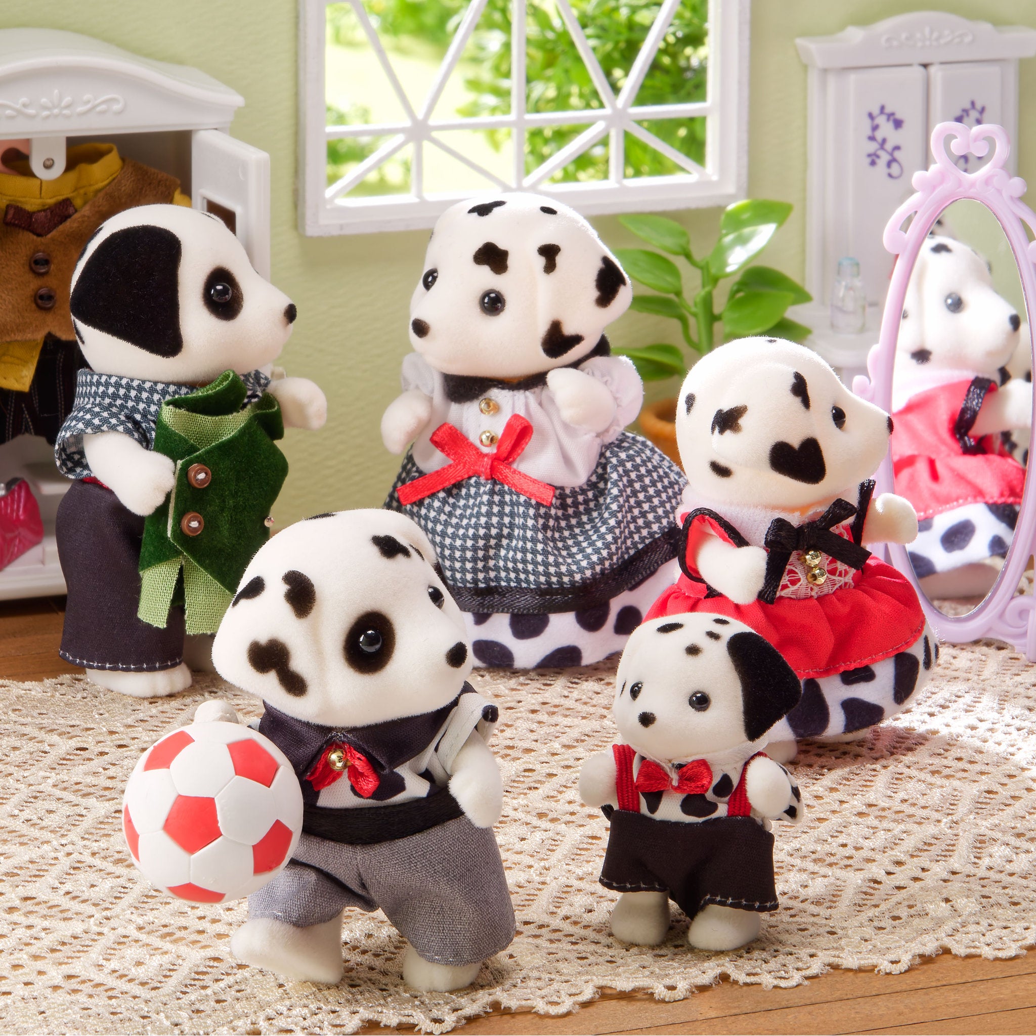 Sylvanian Families Dalmation Family