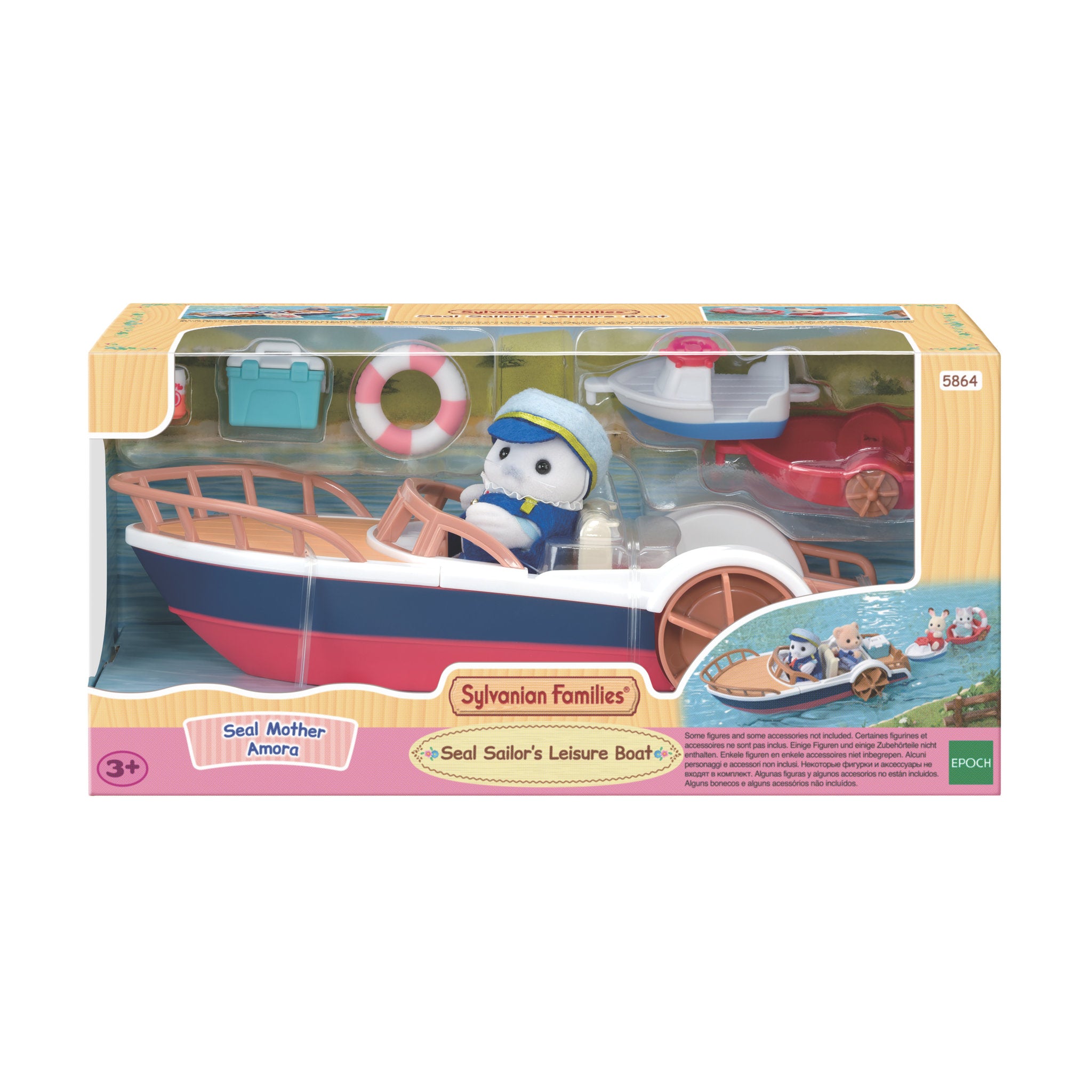 Sylvanian Families Seal Sailor's Leisure Boat