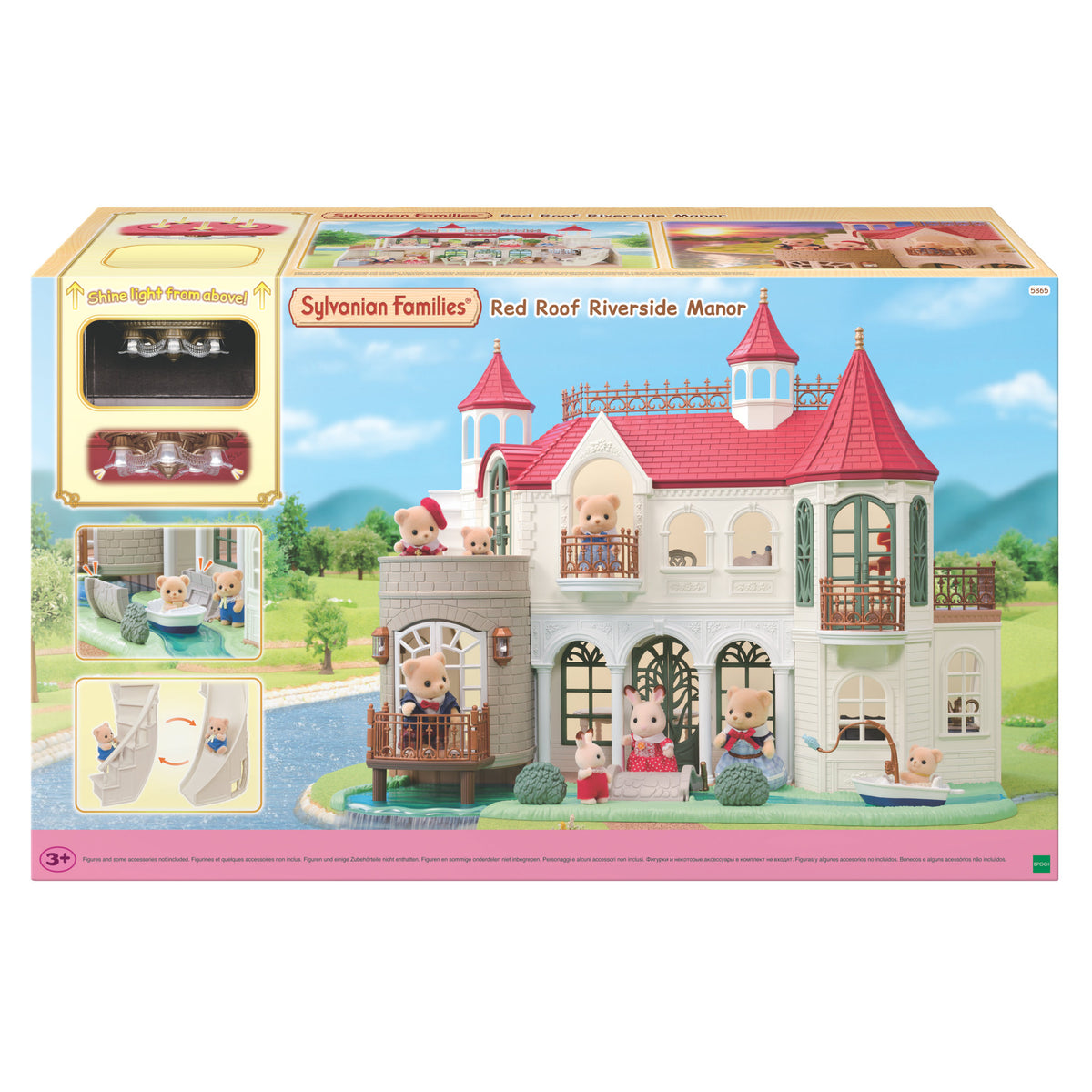 Sylvanian Families Red Roof Riverside Manor