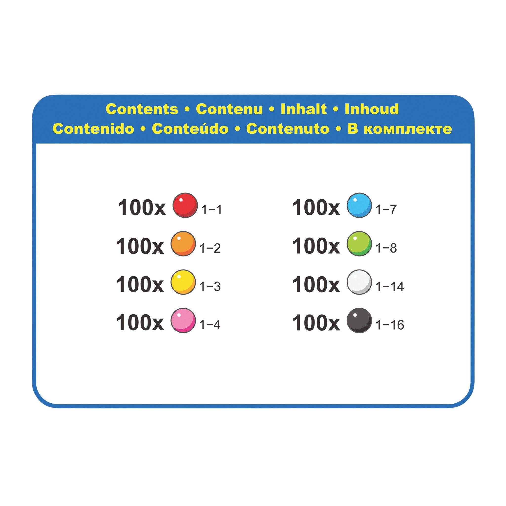 Aquabeads Solid Bead Pack
