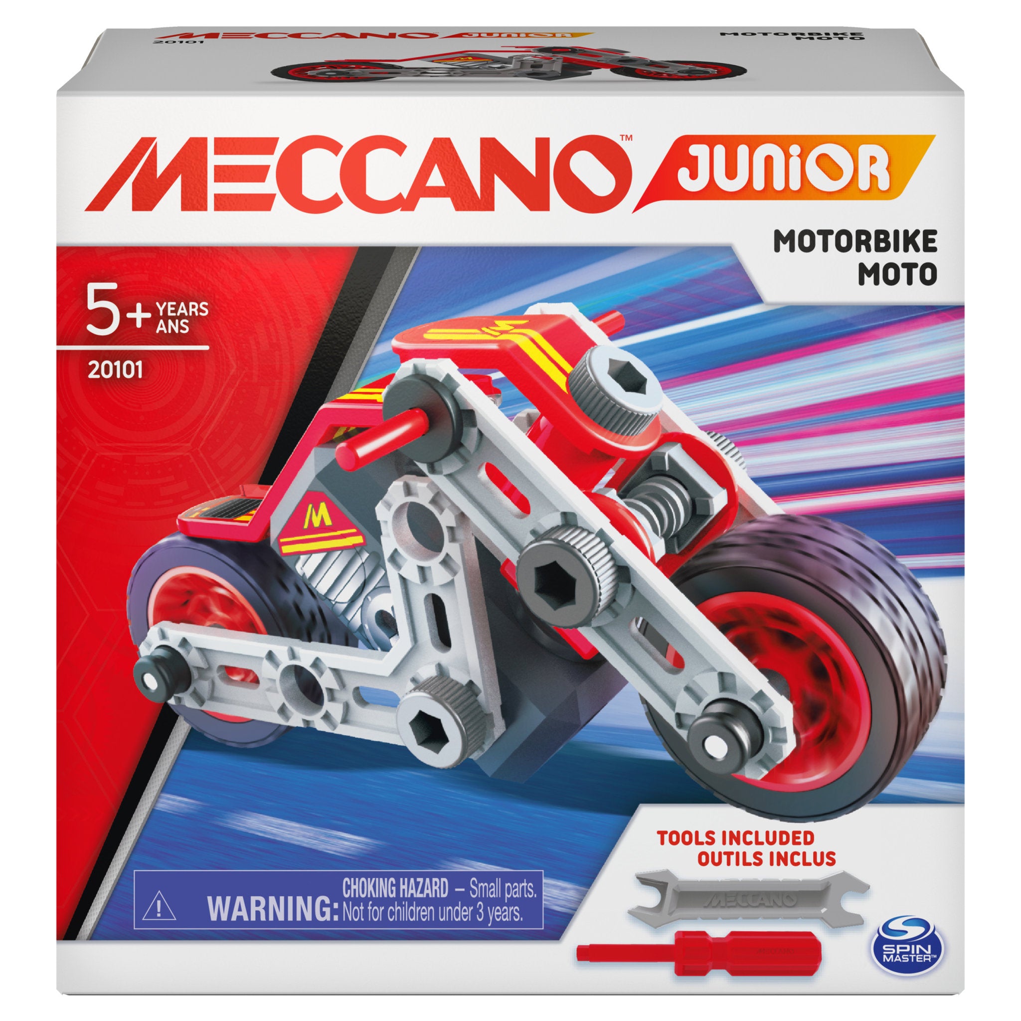 Meccano Junior Action Builds - Motorbike