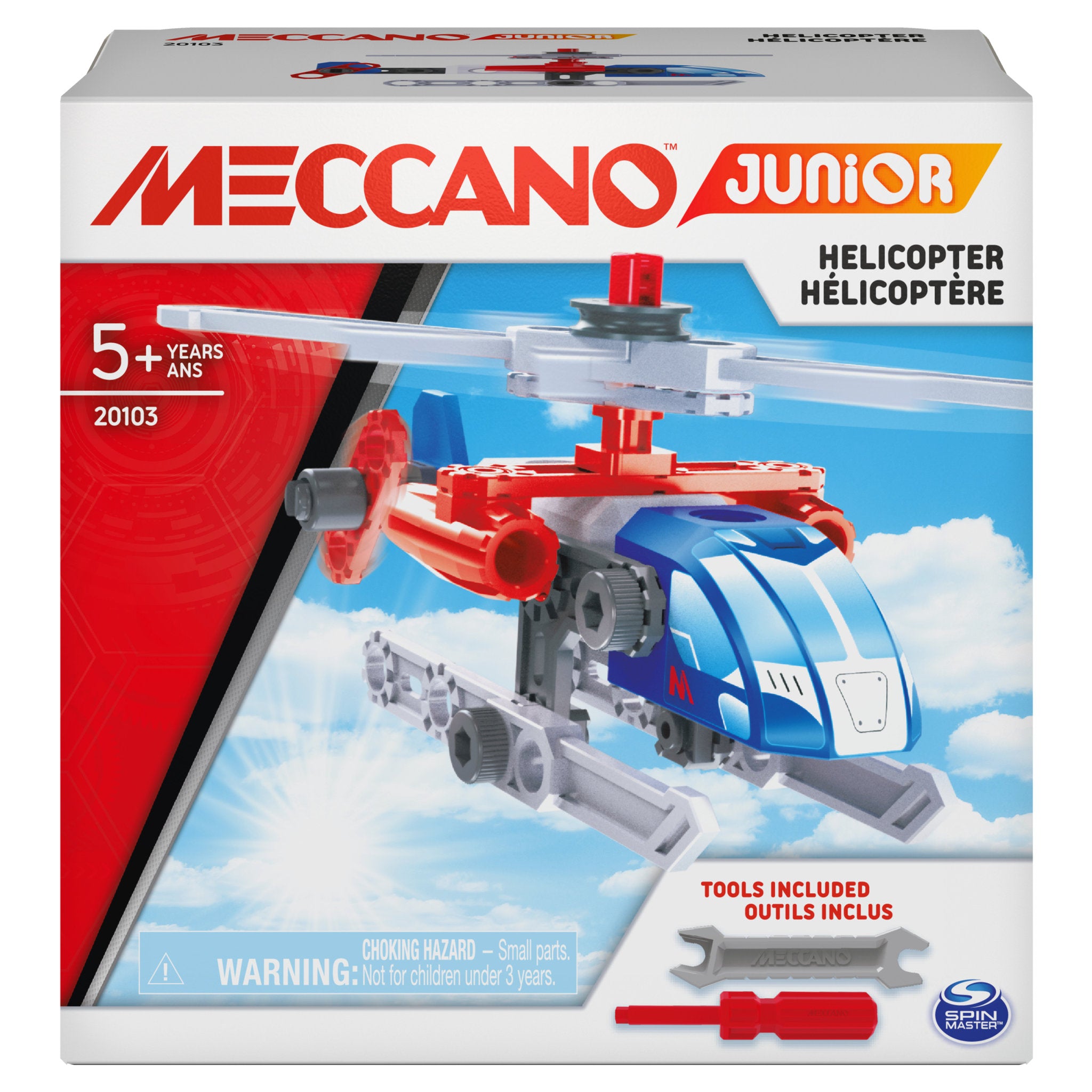 Meccano Junior Action Builds - Helicopter