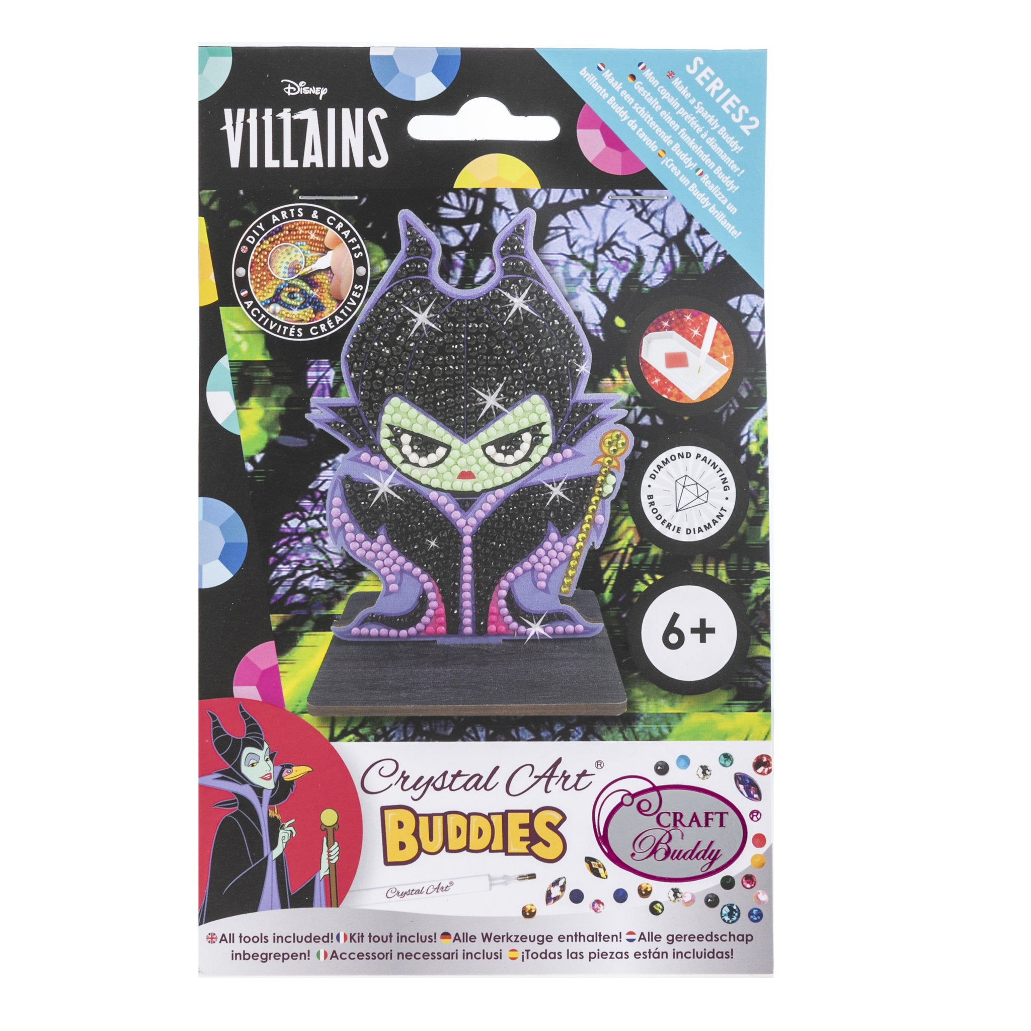 Crystal Art Buddies - Maleficent