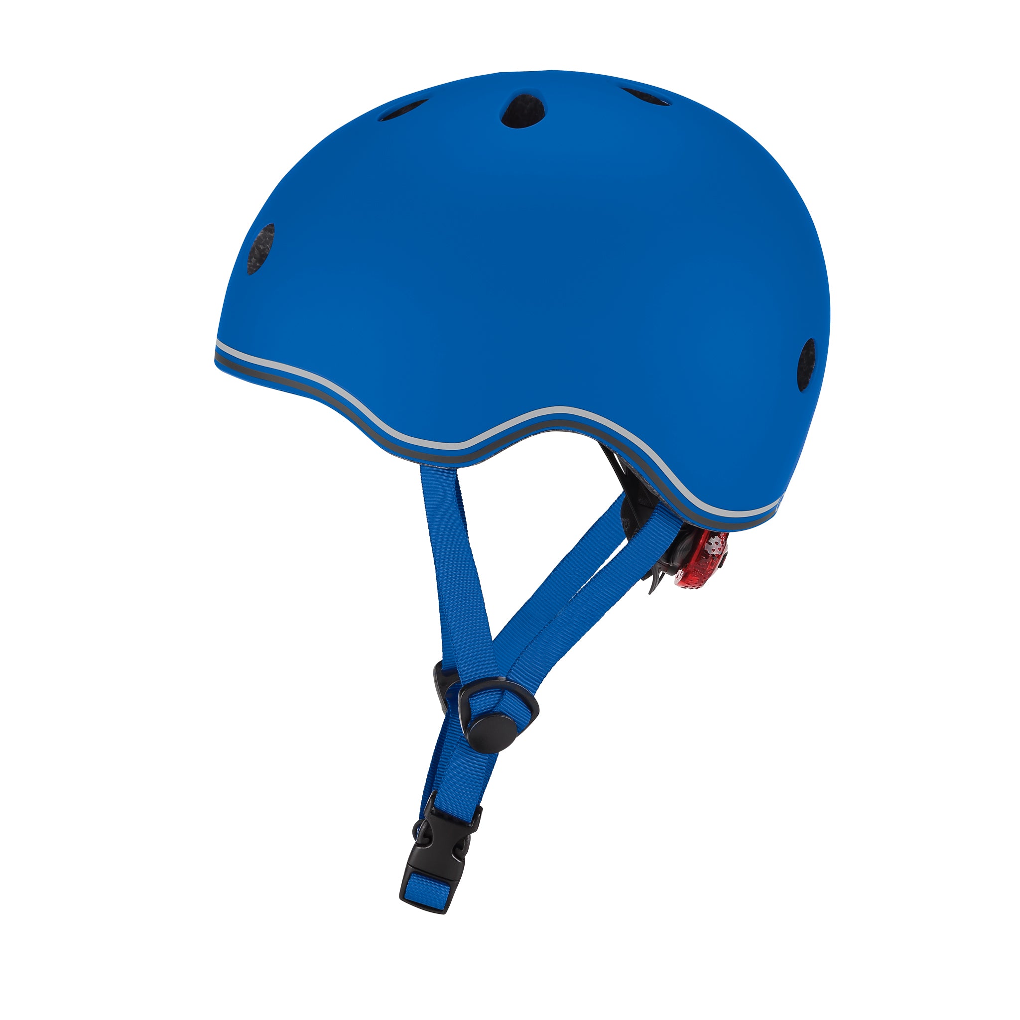 Globber Toddler Helmet With Flashing Led Light - Navy Blue