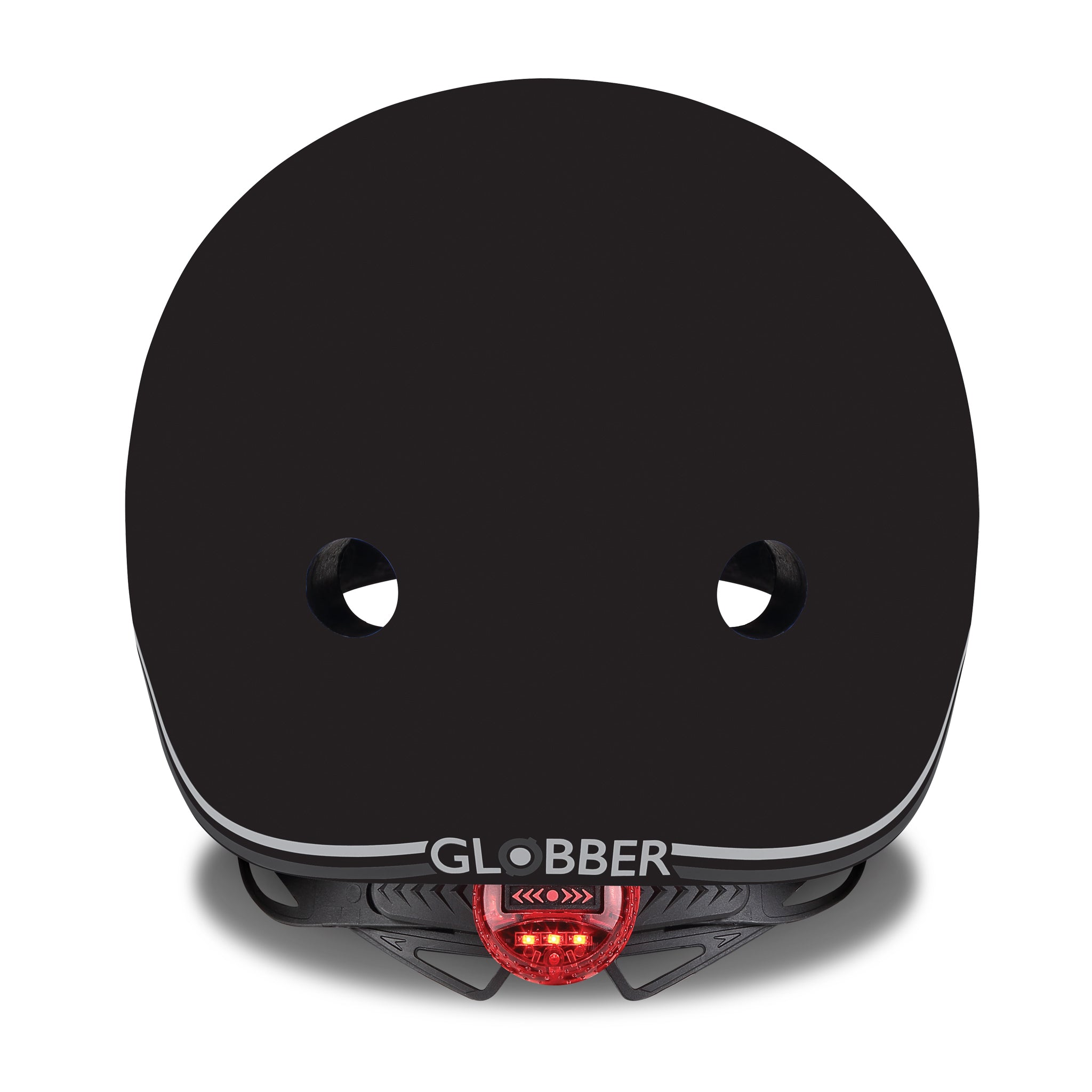 Globber Kids Helmet With Flashing LED Lights - Black XS/S (51-55cm)