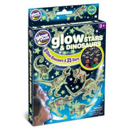 The Original Glow Stars 8 Dinosaurs & 35 Stars