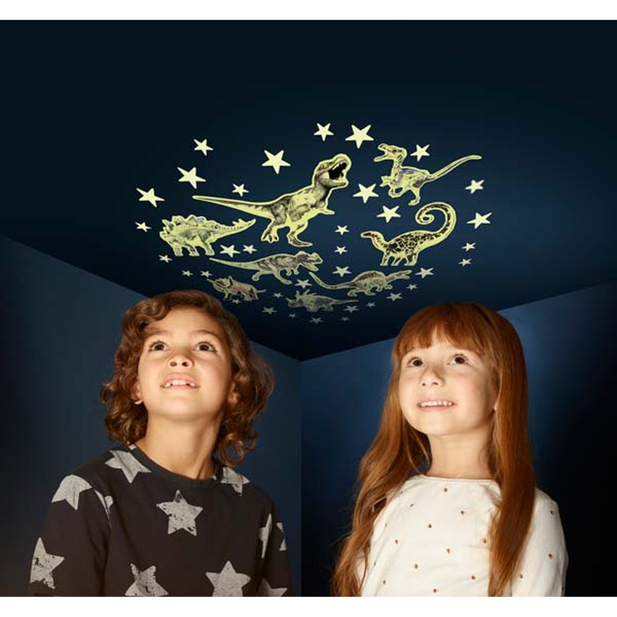 The Original Glow Stars 8 Dinosaurs & 35 Stars