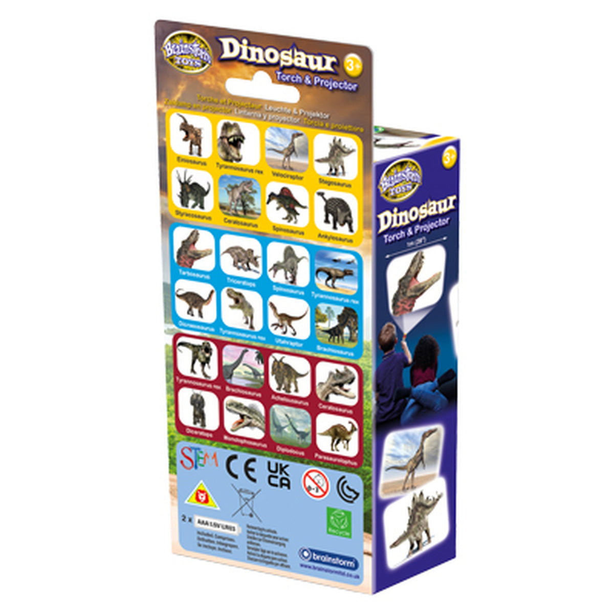 Brainstorm Dinosaur Torch & Projector