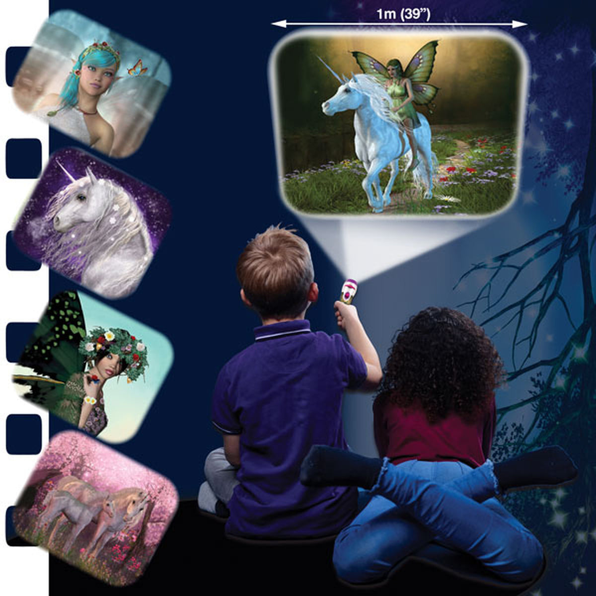 Brainstorm Fairy & Unicorn Torch & Projector