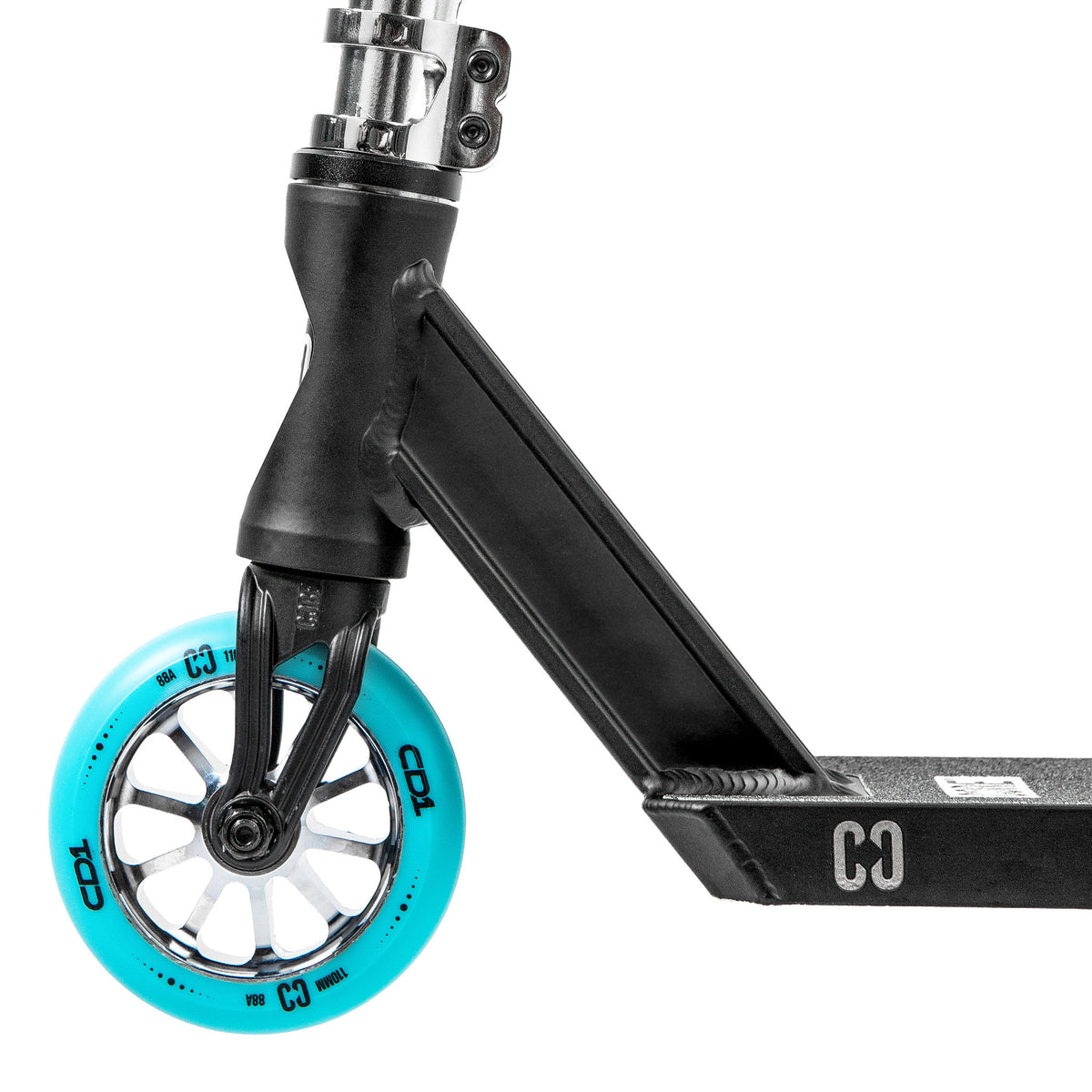 CORE CD1 Park Complete Stunt Scooter - Chrome/Teal
