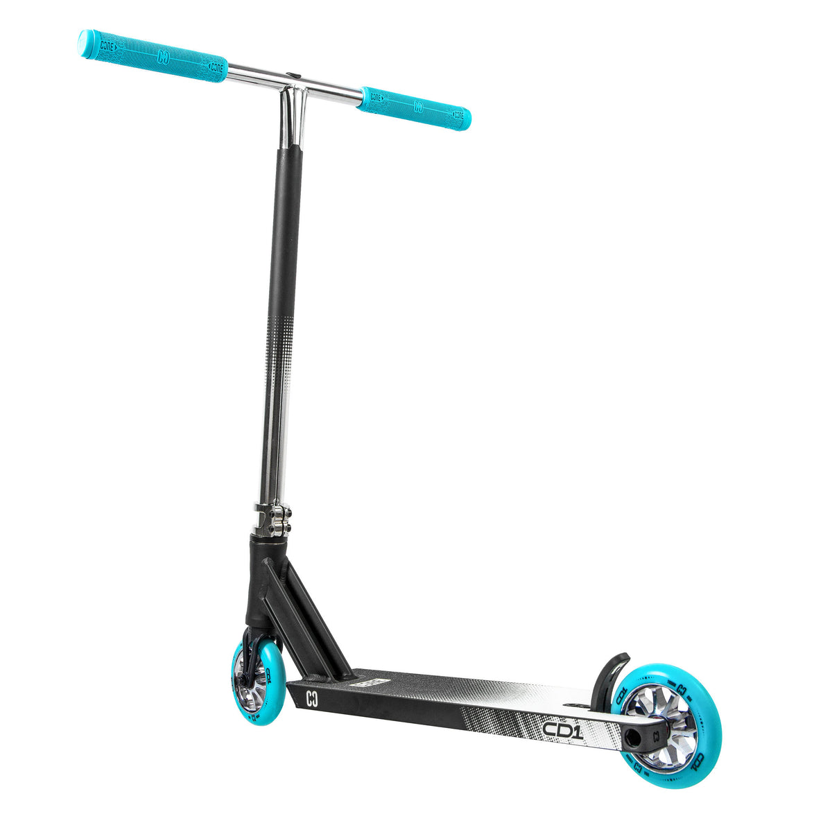 CORE CD1 Park Complete Stunt Scooter - Chrome/Teal