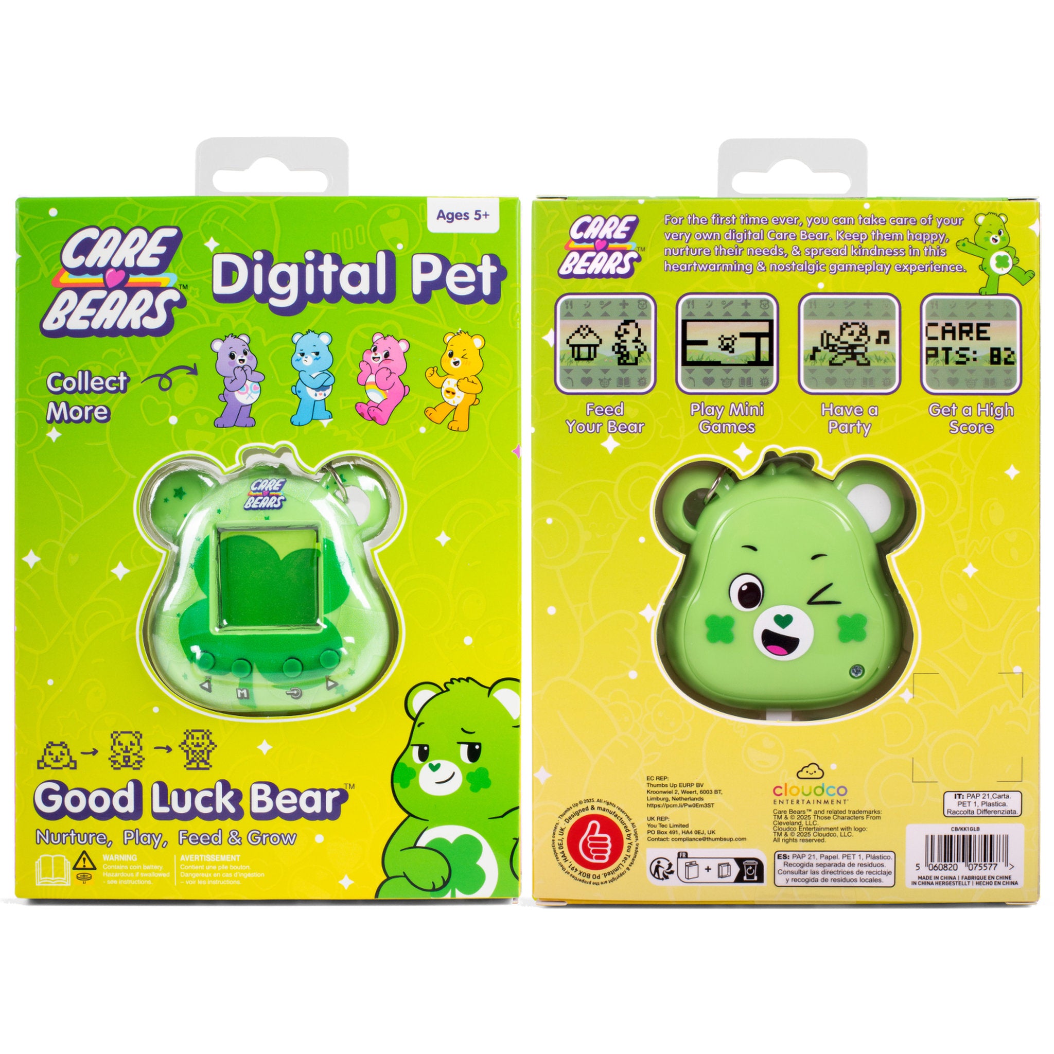 Care Bears Digital Pet Bear - Good Luck Bear