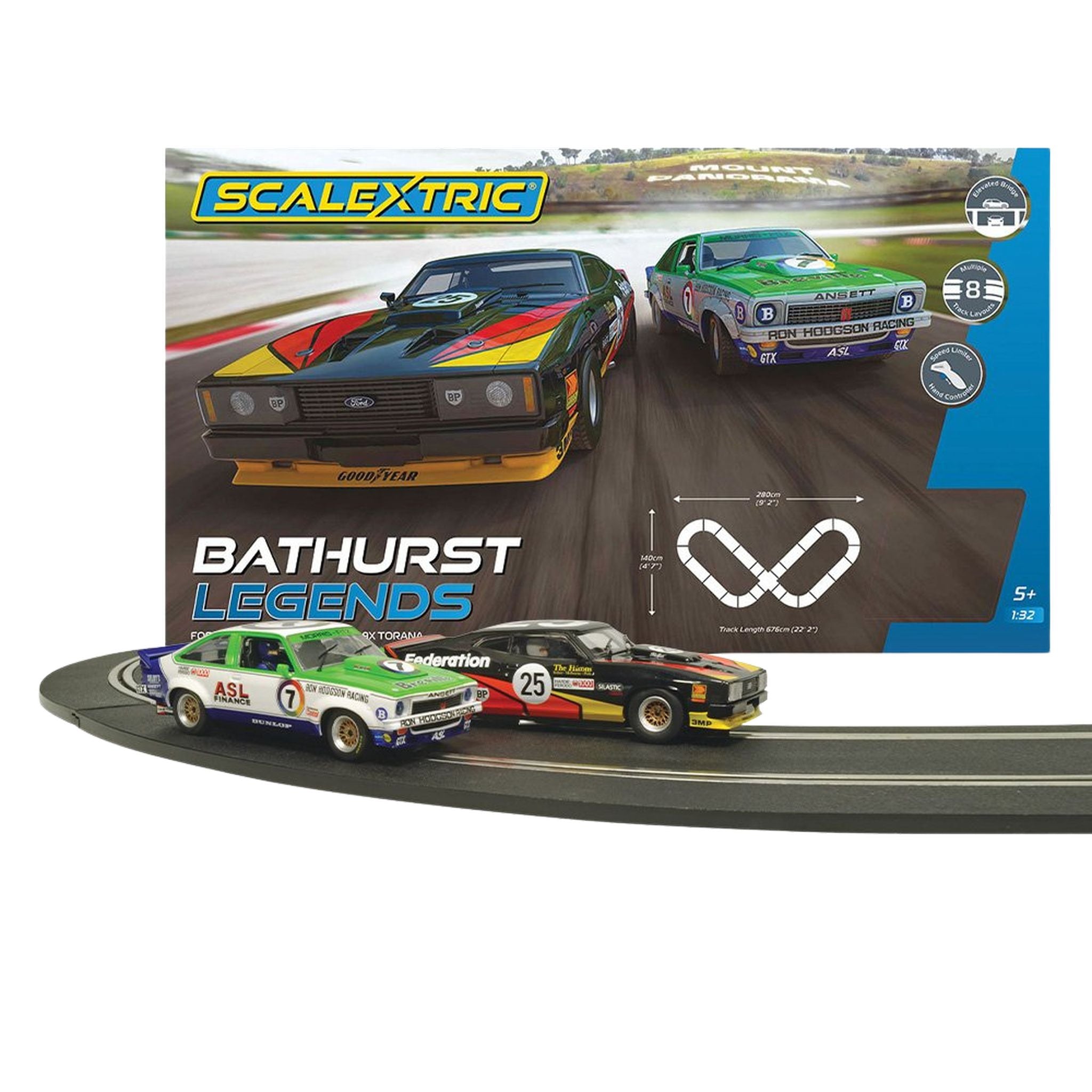 Scalextric Bathurst Legends Slot Car Set