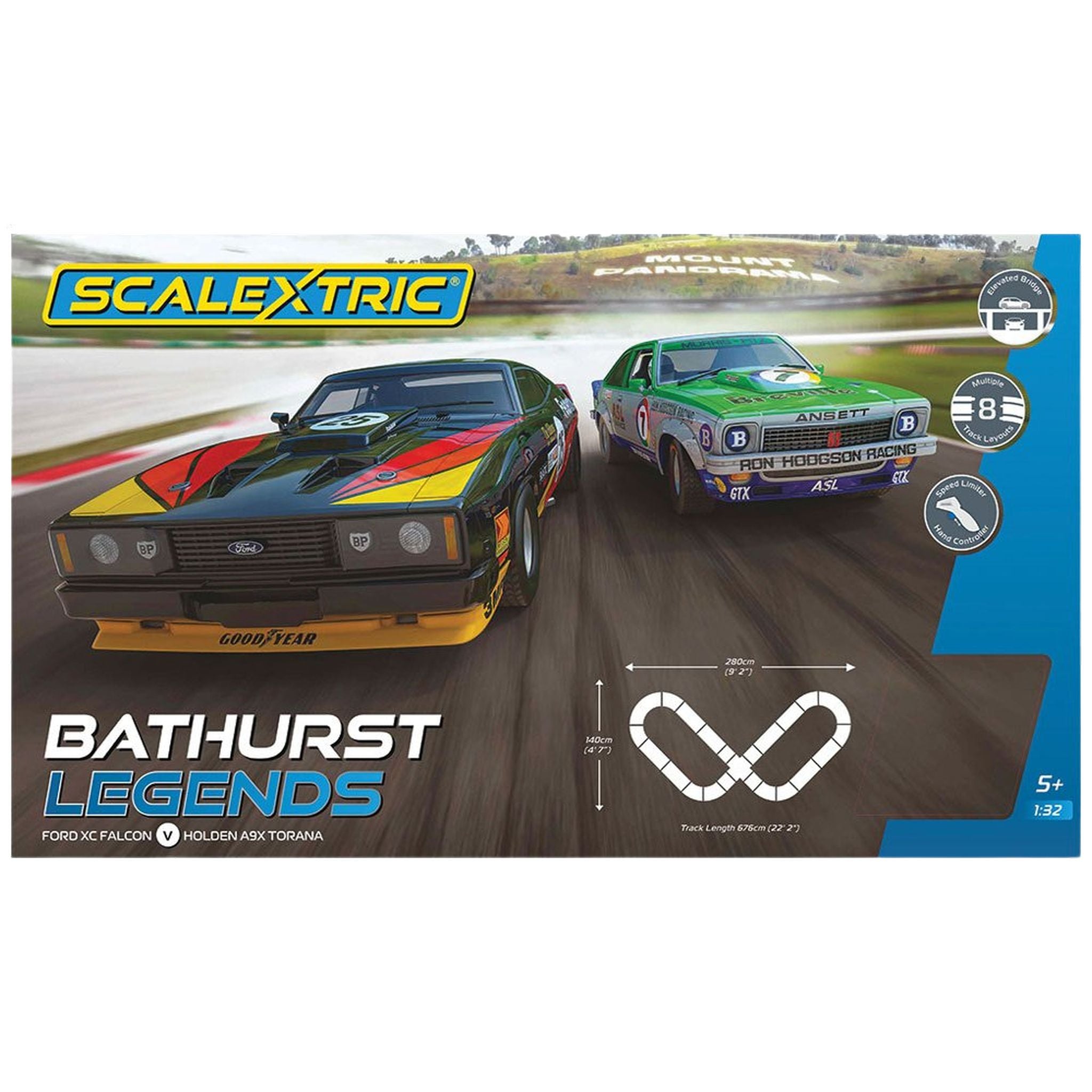 Scalextric Bathurst Legends Slot Car Set