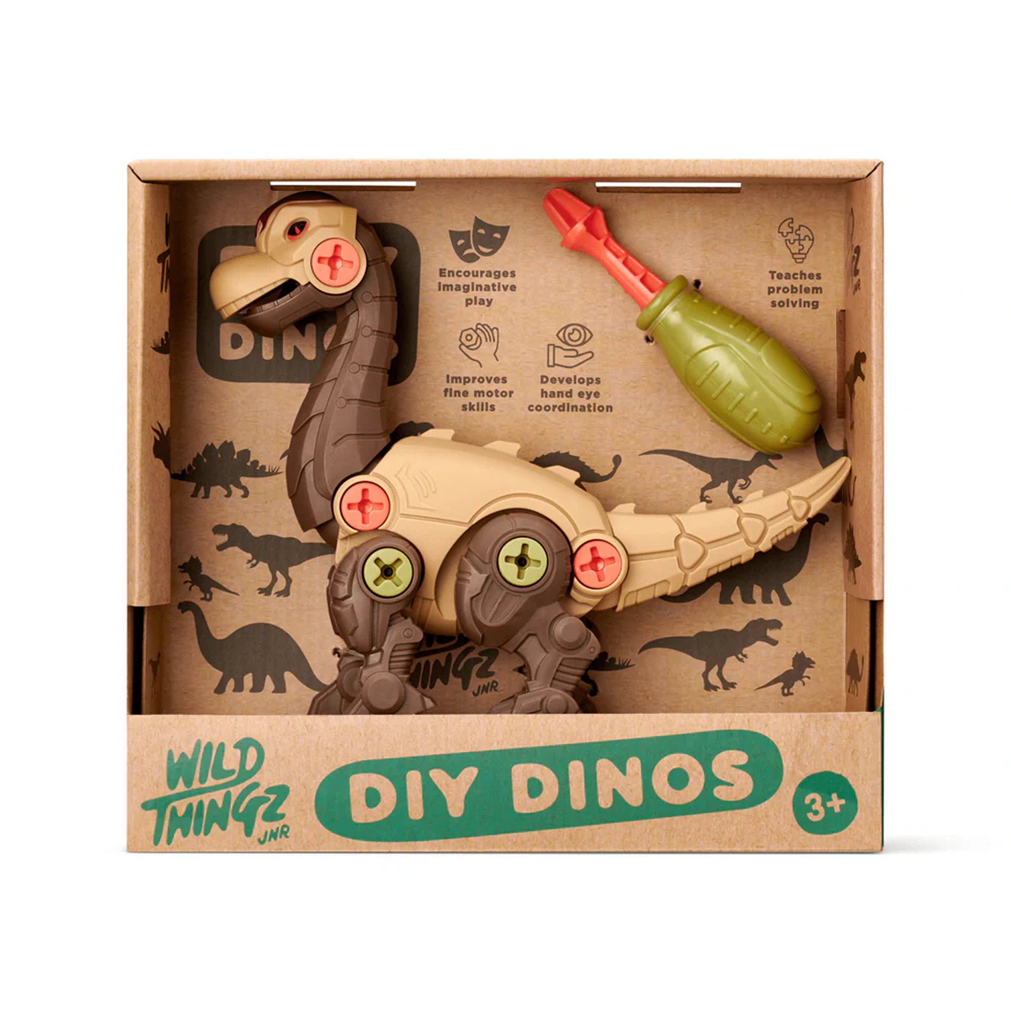 Johnco Wild Thingz DIY Dino Kit - Brachiosaurus