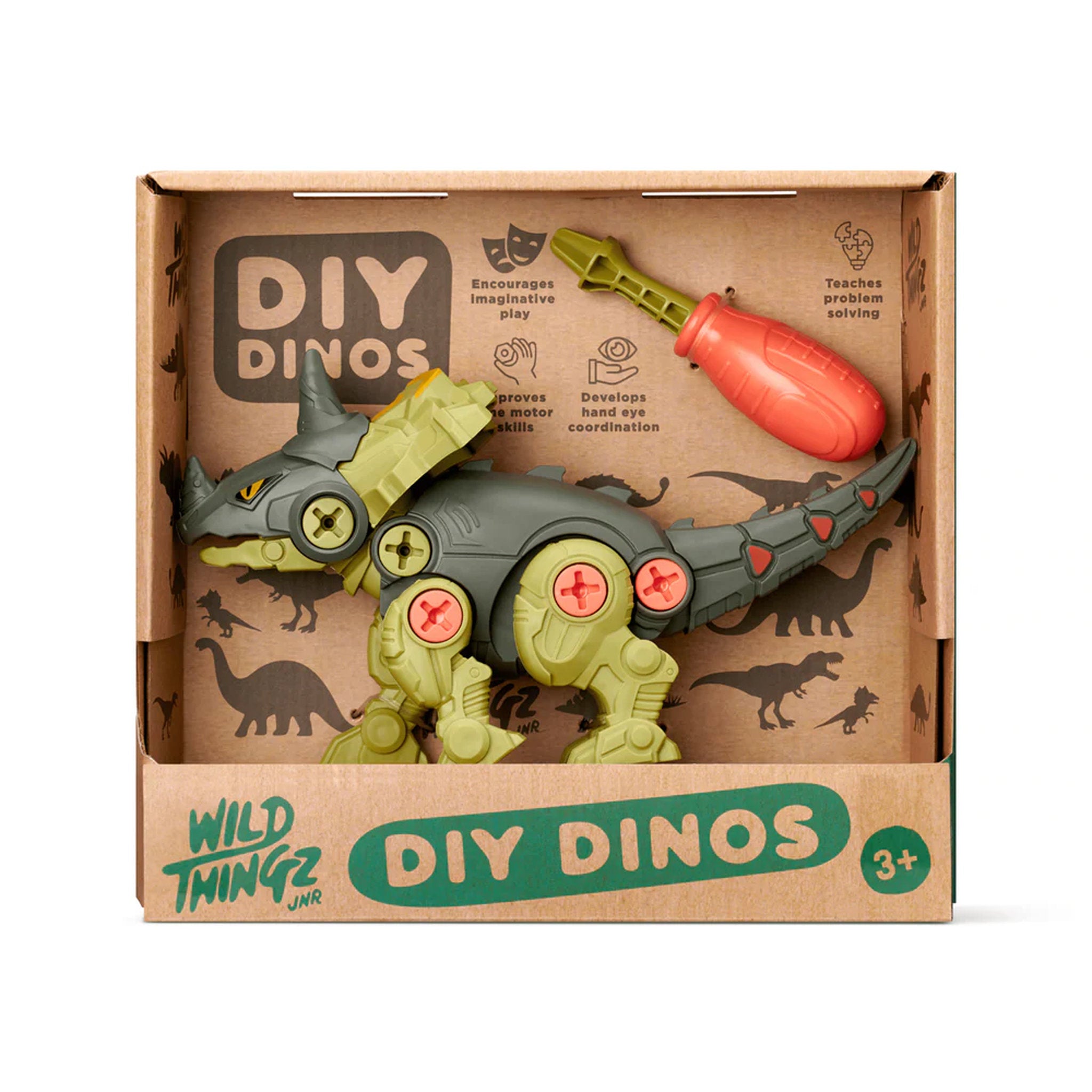 Johnco Wild Thingz DIY Dino Kit - Centrosaurus