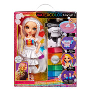 Rainbow High Watercolour & Create DIY Fashion Doll - Brown Eyes