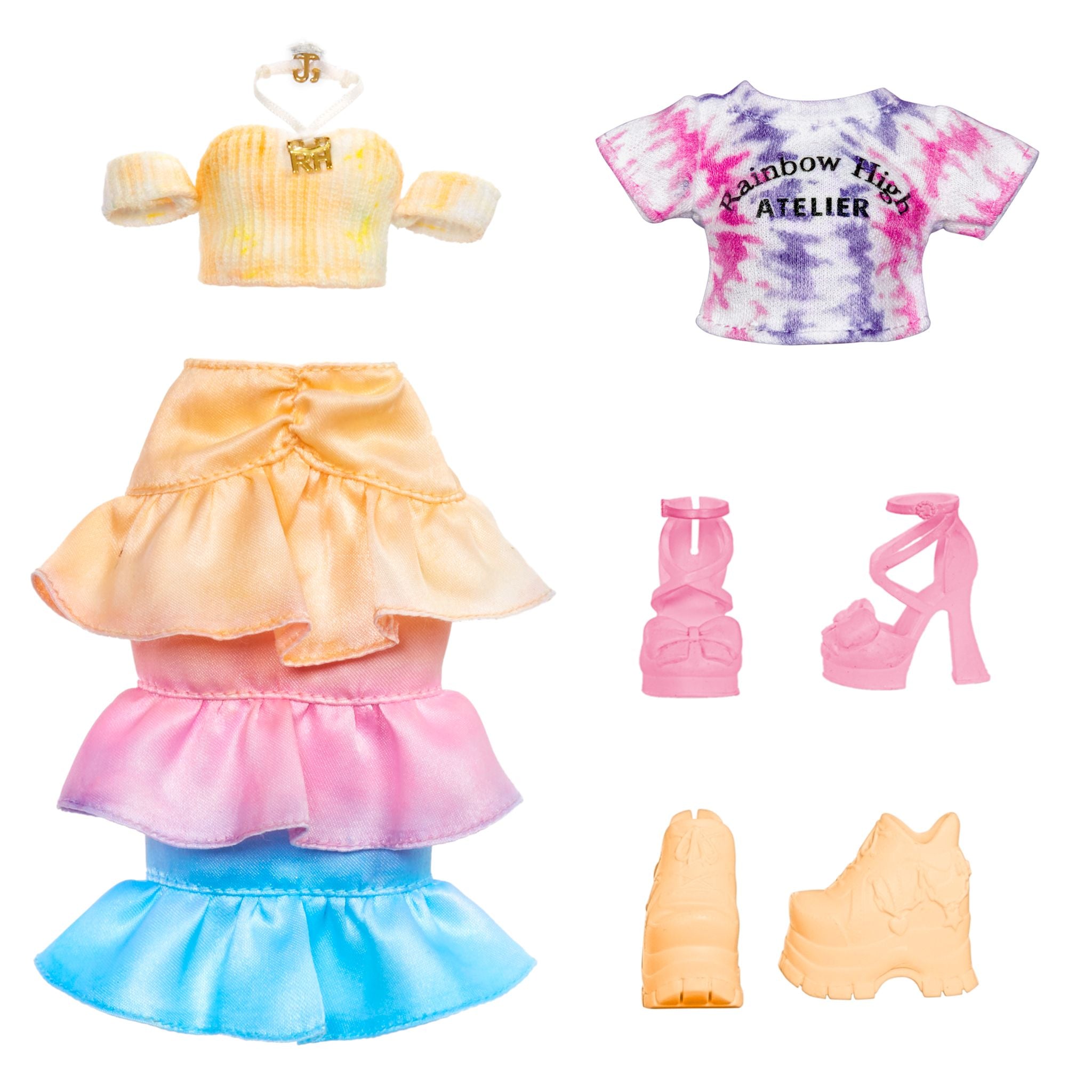 Rainbow High Watercolour & Create DIY Fashion Doll - Brown Eyes