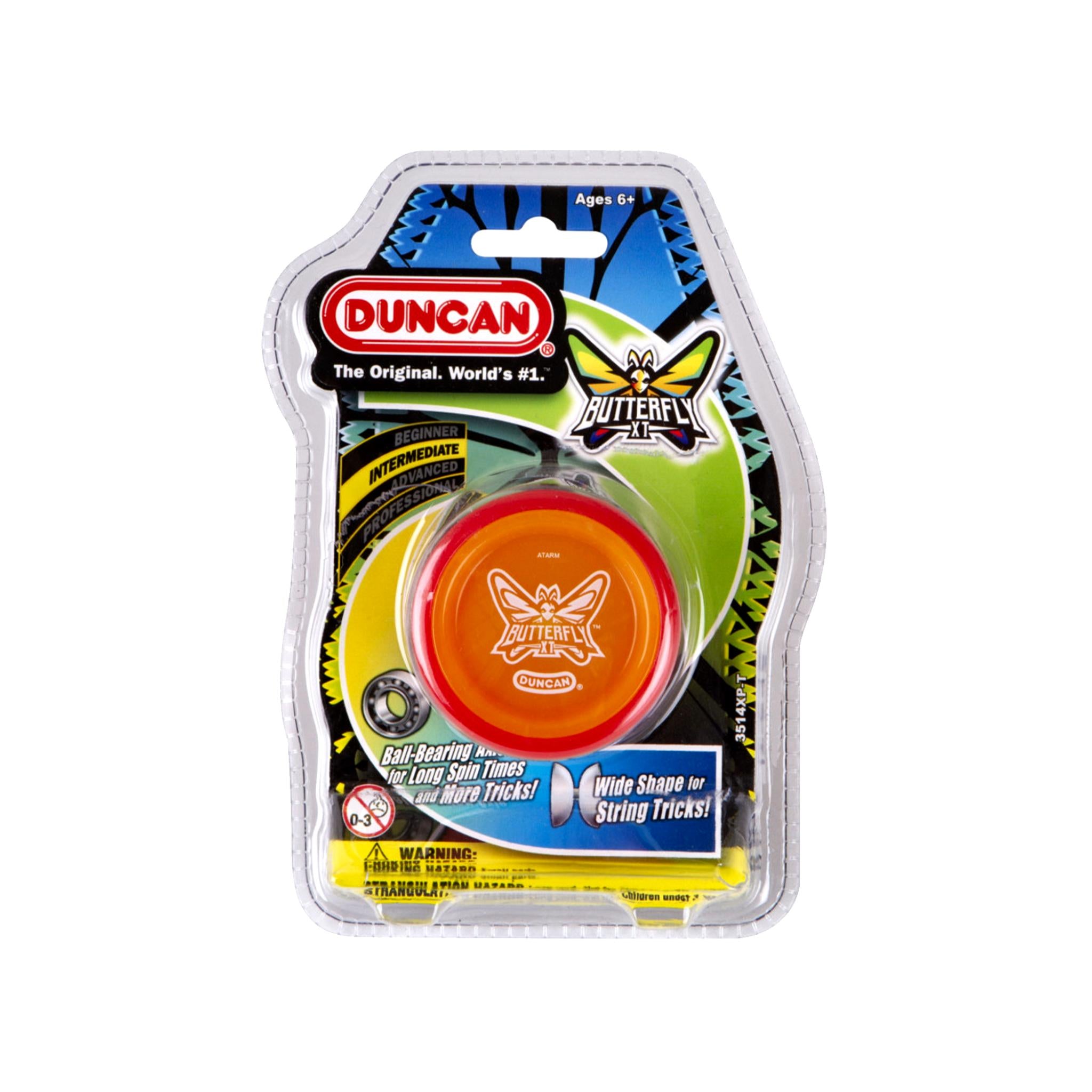 Duncan Yo Yo Intermediate Butterfly Xt Assorted Styles