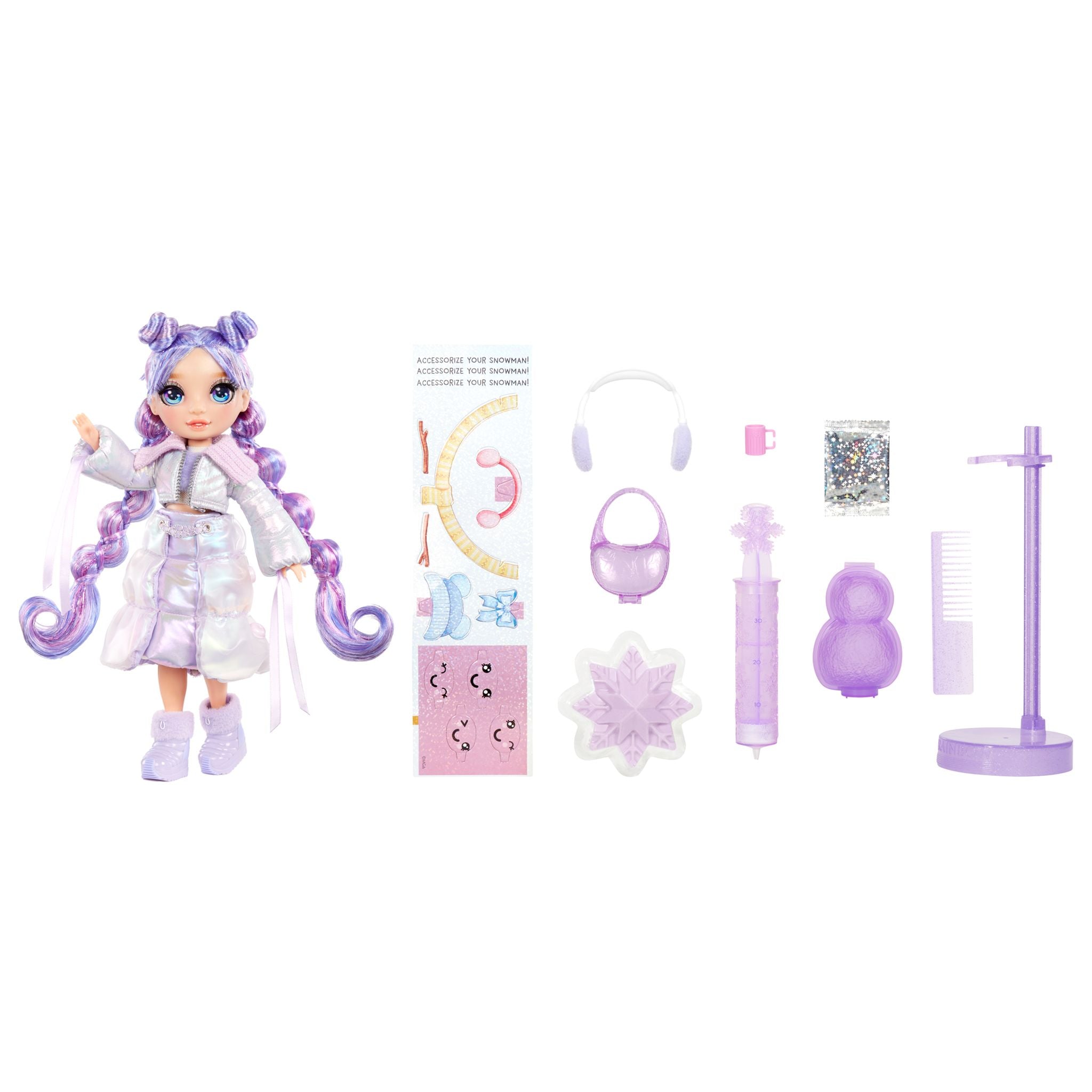 Rainbow High Winter Wonderland Doll - Violet Willow