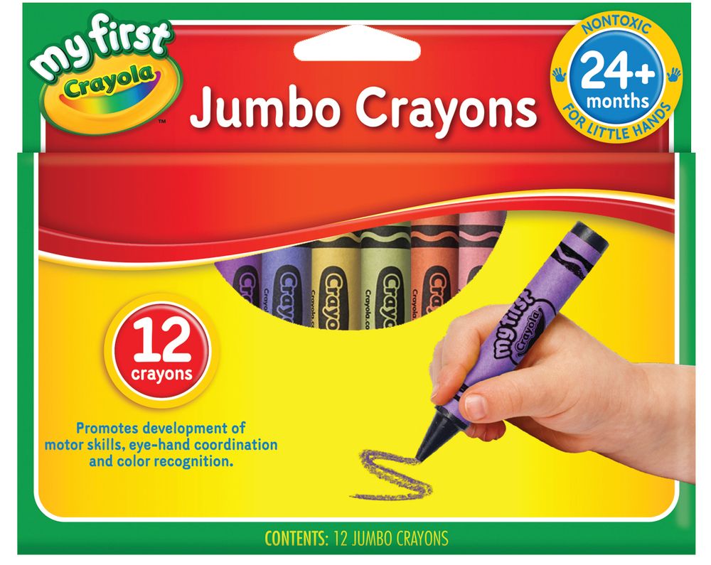 Crayola My First Jumbo Crayons 12 Pack