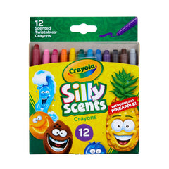 CRAYOLA SILLY SCENTS TWISTABLE CRAYONS 12 PACK