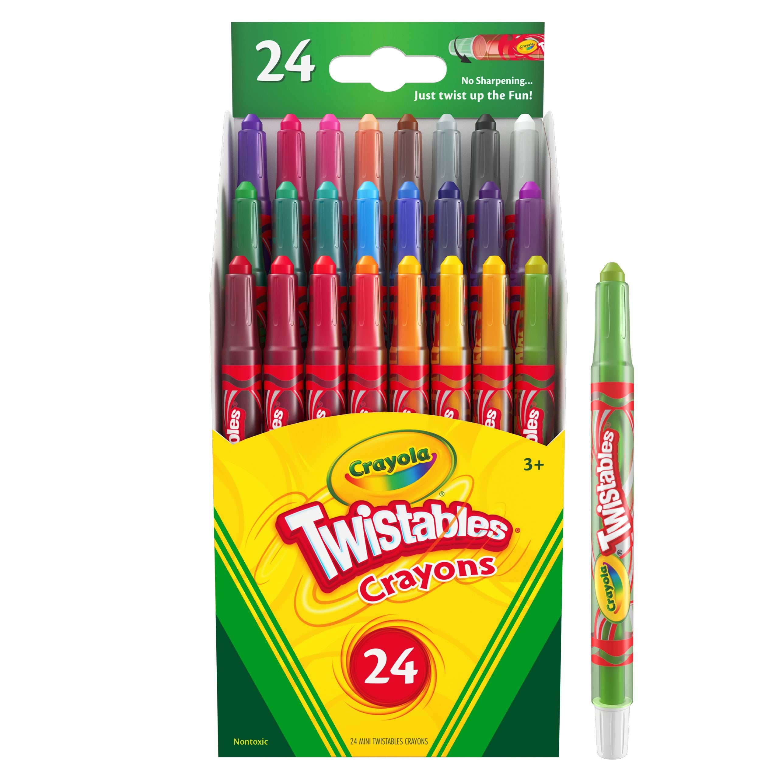 Crayola Mini Twistables Crayons 24 Pack