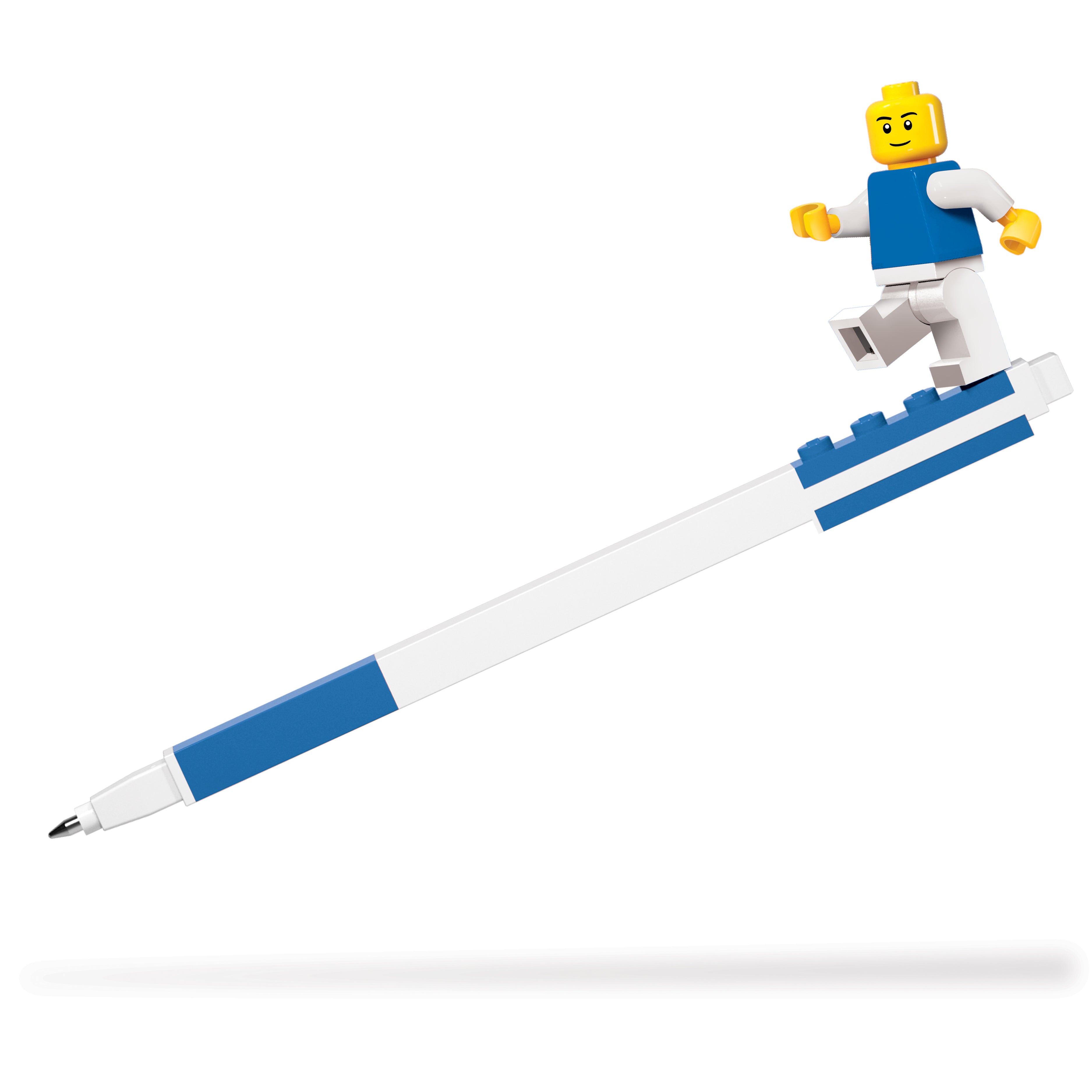 LEGO Gel Pen With Minifigure - Blue