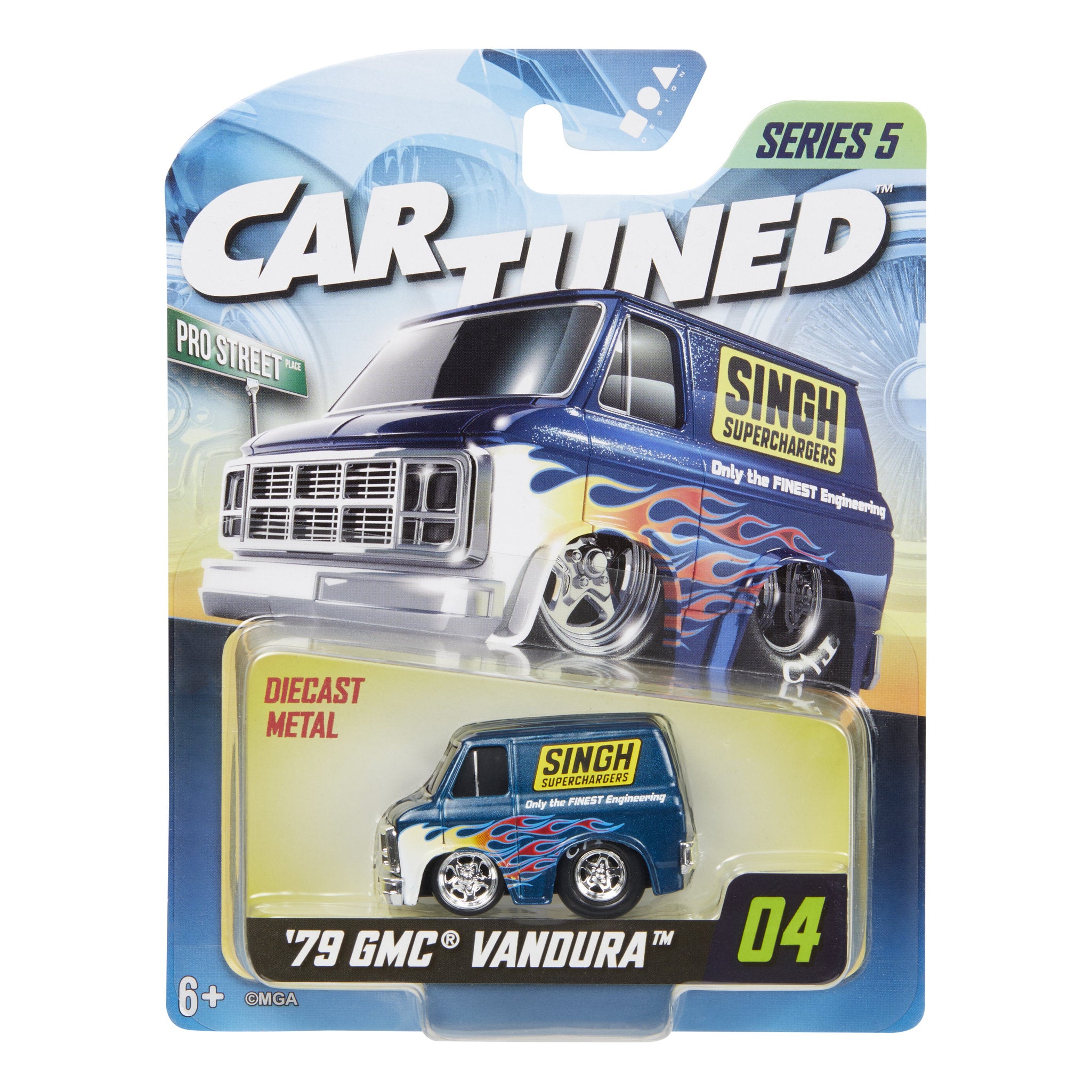 CarTuned Lowrider Die-Cast Series 5 - 1979 GMC Vandura Vehicle