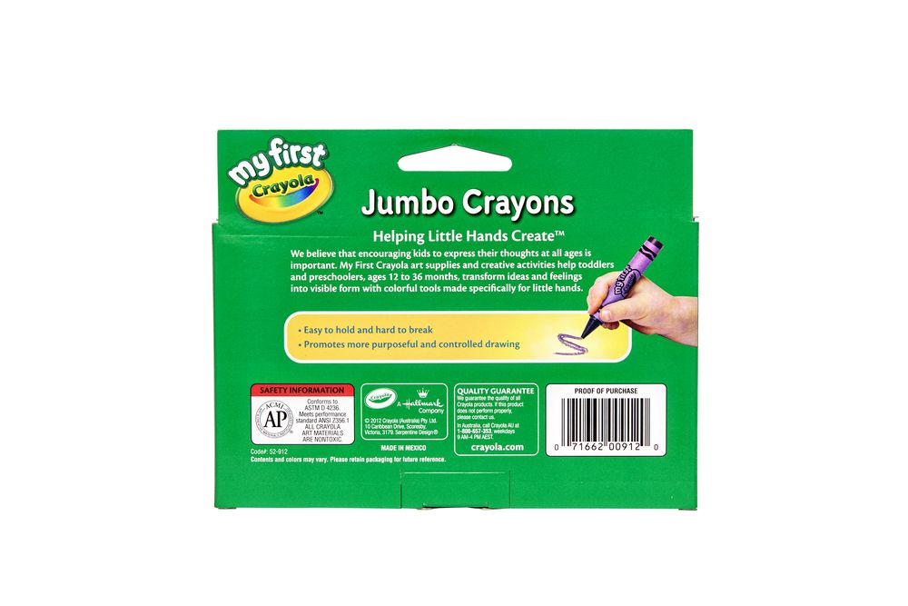 Crayola My First Jumbo Crayons 12 Pack